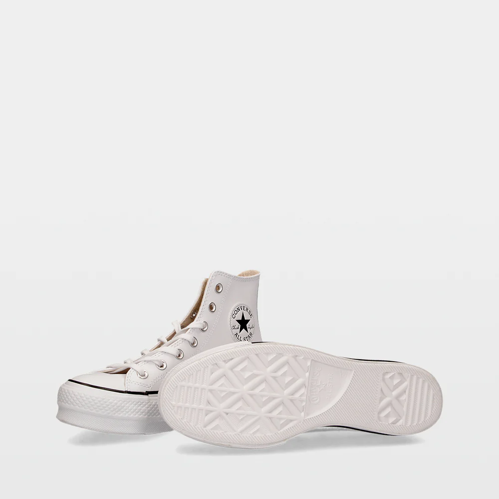 Converse Chuck Taylor All Star Platform High Top - Zapatillas blancas plataforma - Image 5