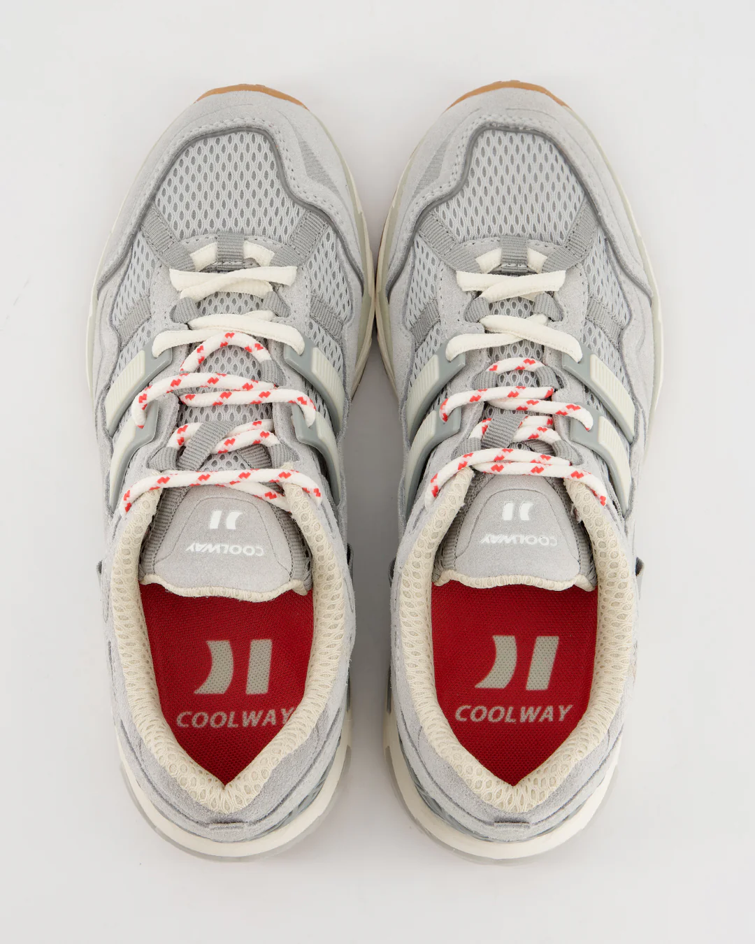 Coolway 2003 Ash Graphite - Zapatillas deportivas de ante y malla - Image 4