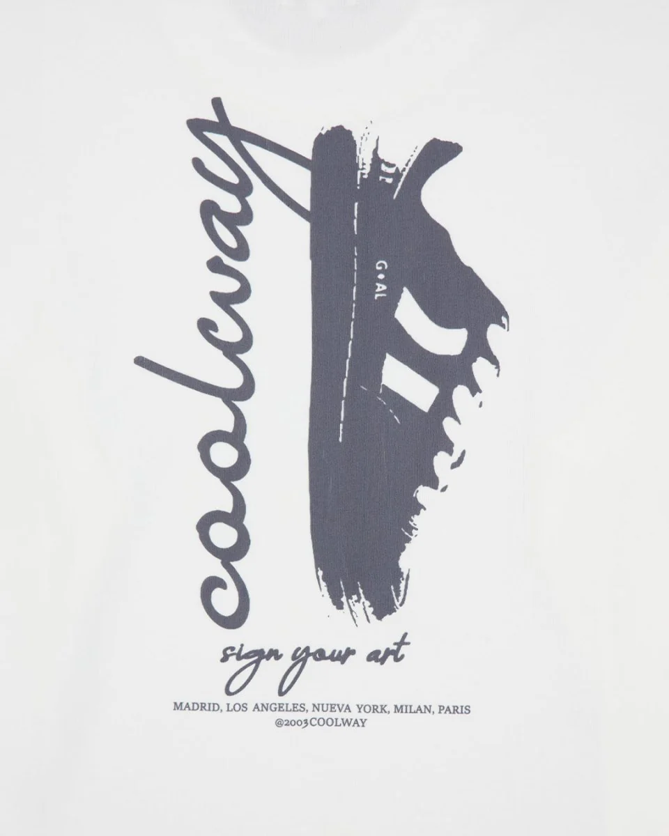 Coolway Frame White Long Sleeve - Camiseta blanca de manga larga - Image 3