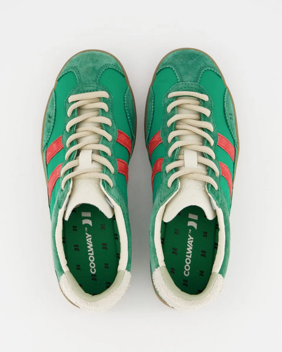 Coolway Kizuna Washed Green - Zapatillas de piel - Image 3