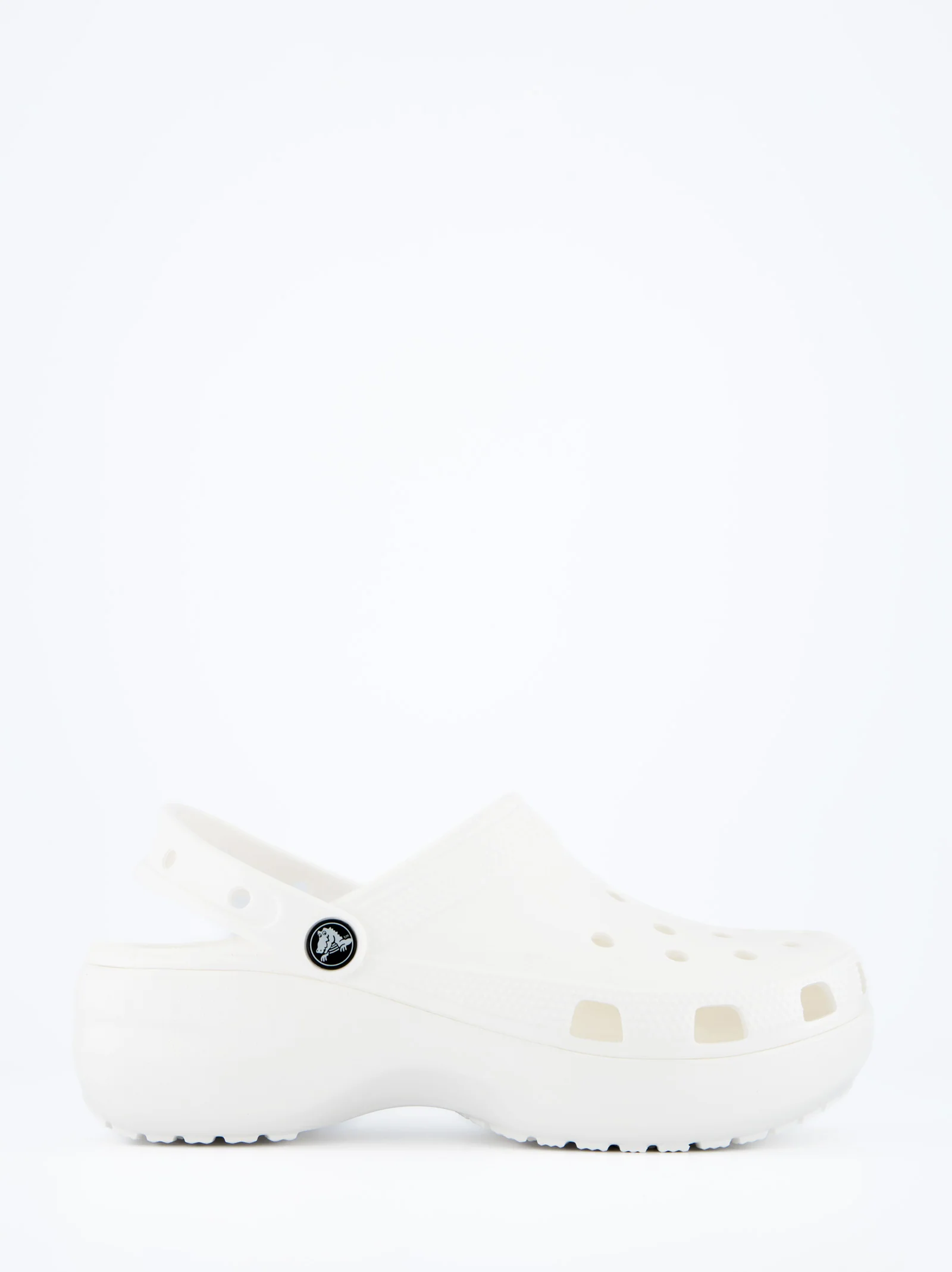 Zuecos de goma con plataforma Crocs Classic Platform