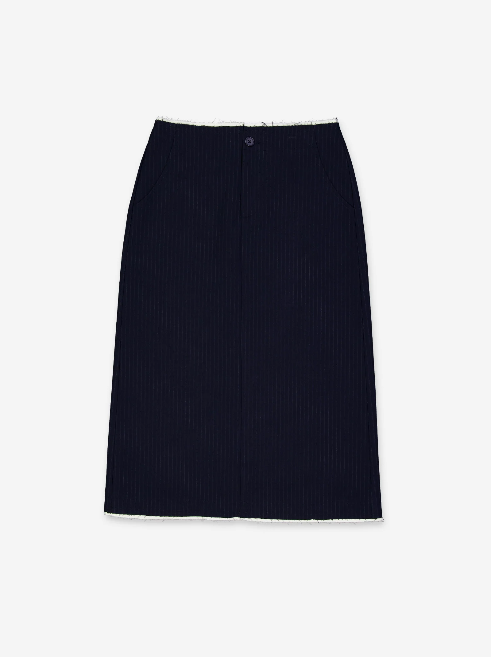 Falda midi raya diplomática - ULK Eira - Image 2