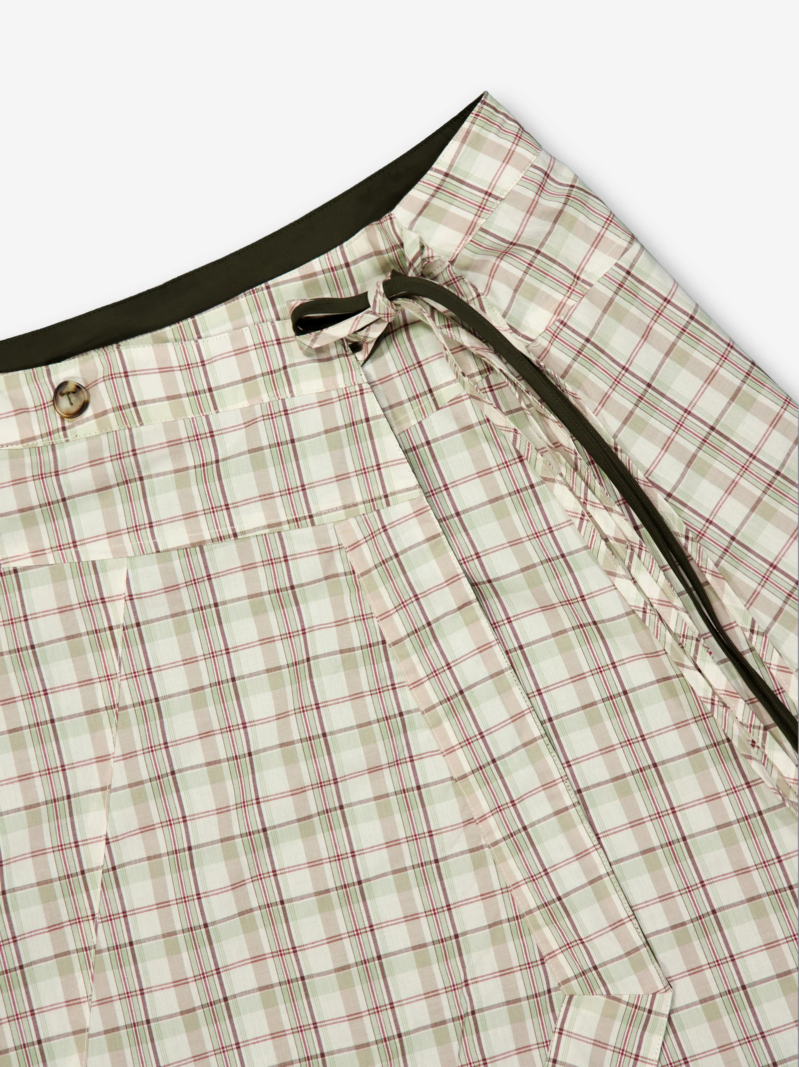 Falda midi reversible de corte asimétrico - Elan - Image 5