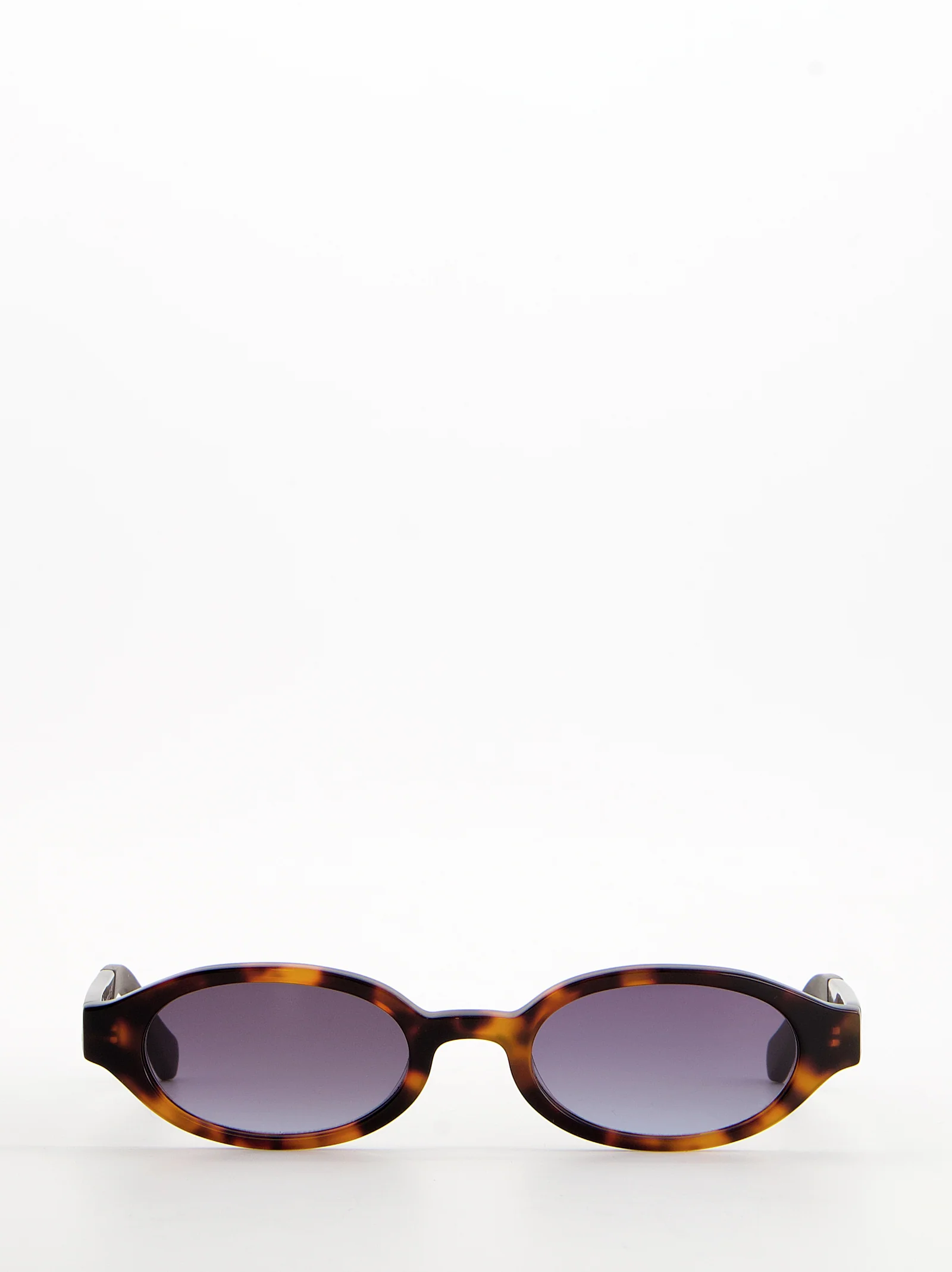 Gafas de sol ovaladas carey con lente lila - Newcom - Image 2