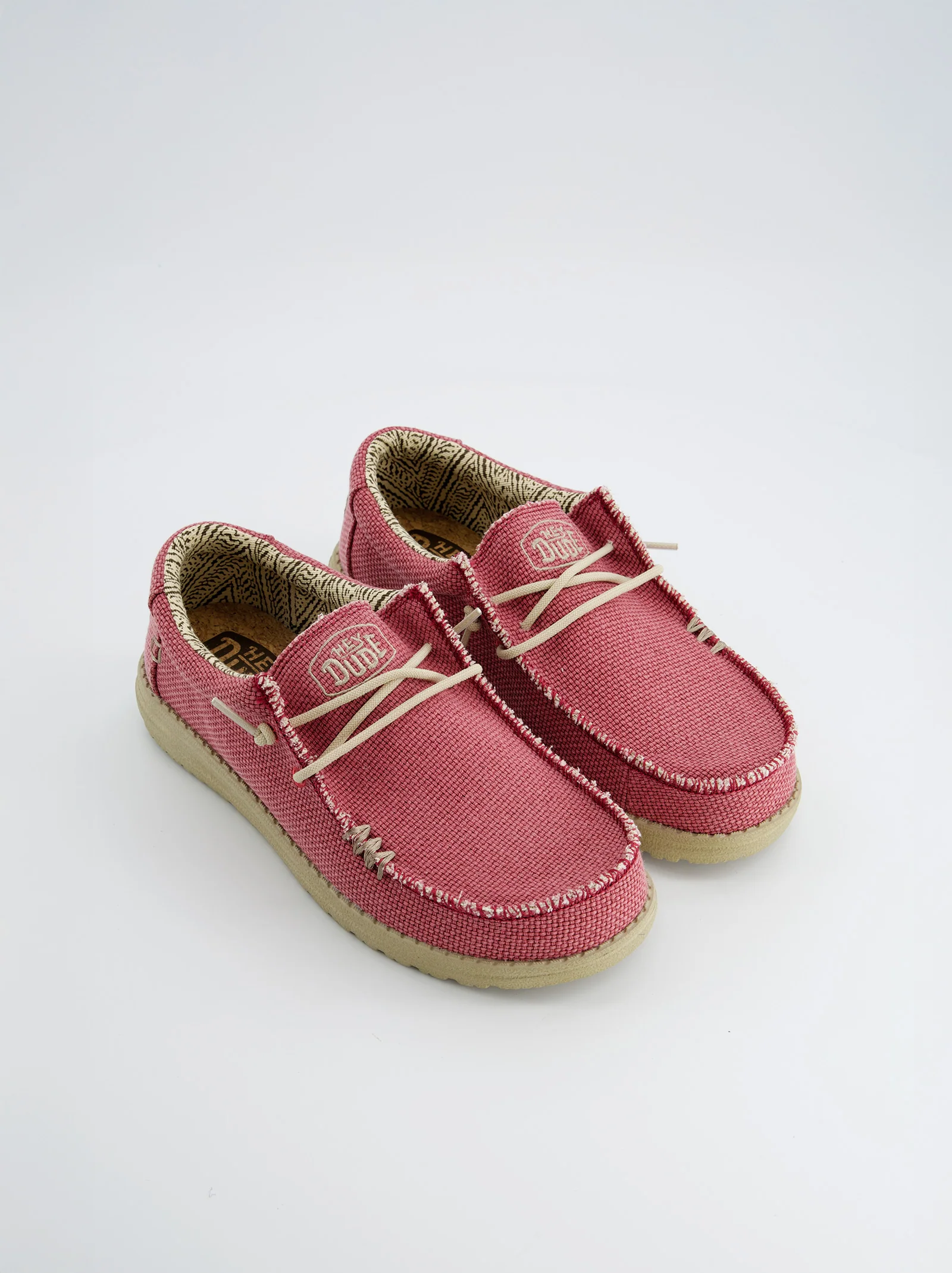 Mocasín Canvas Hey Dude Rosa - Image 3