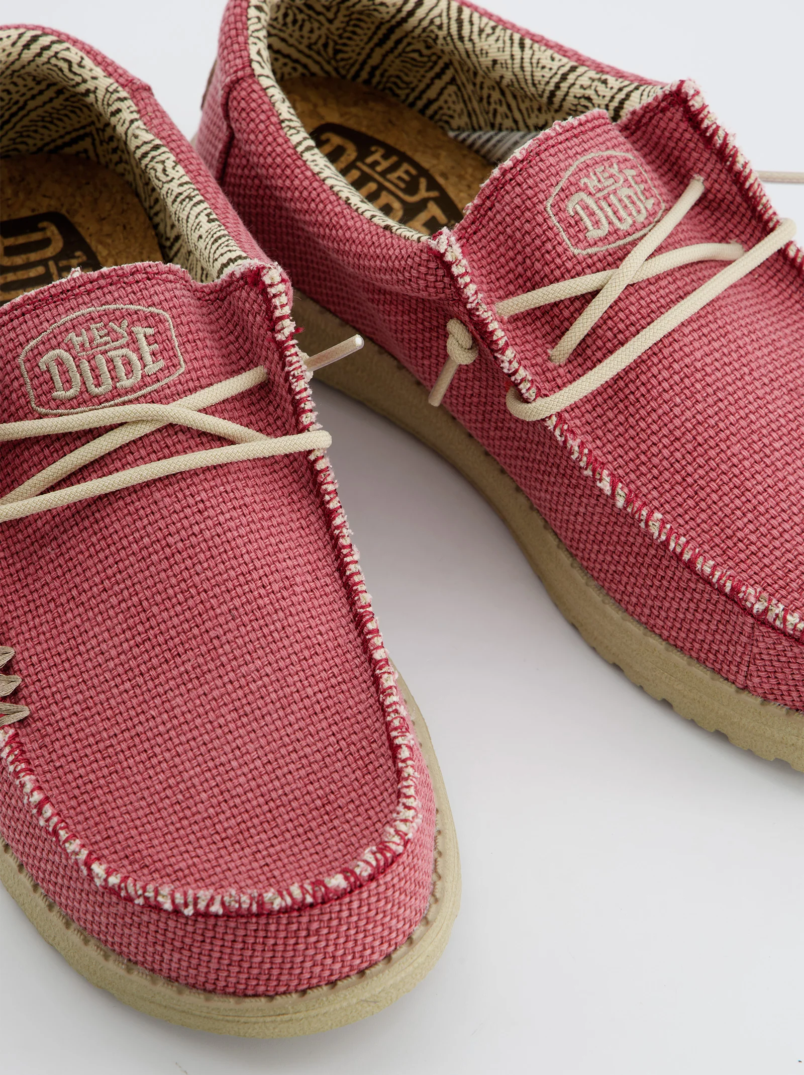 Mocasín Canvas Hey Dude Rosa - Image 5