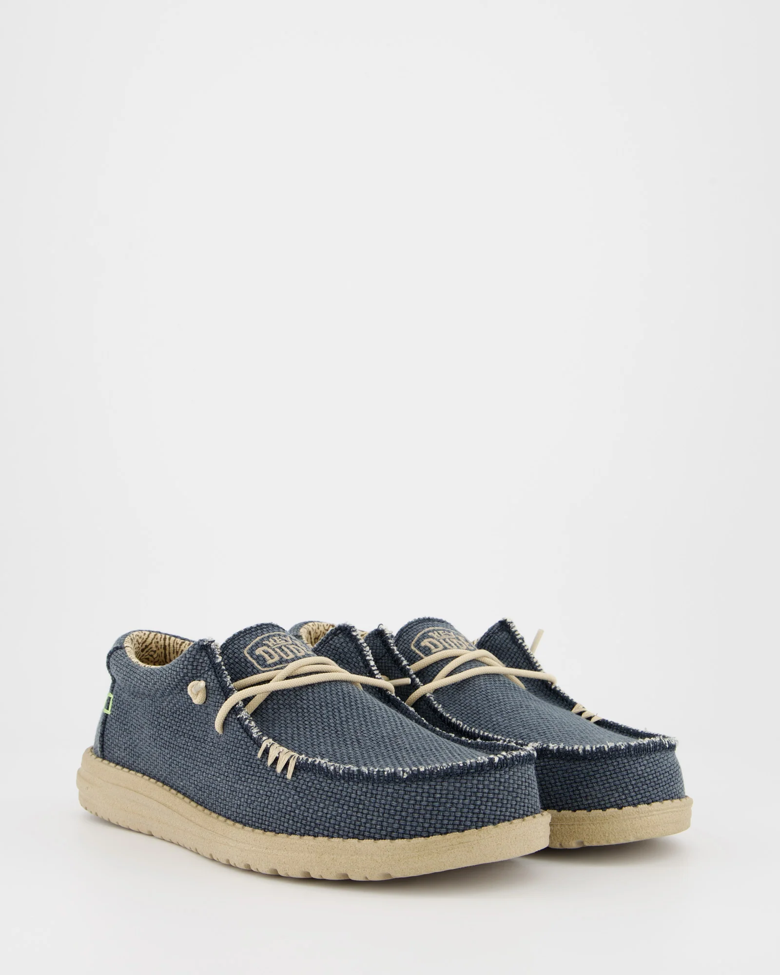 Mocasín Canvas Hey Dude Azul - Image 2