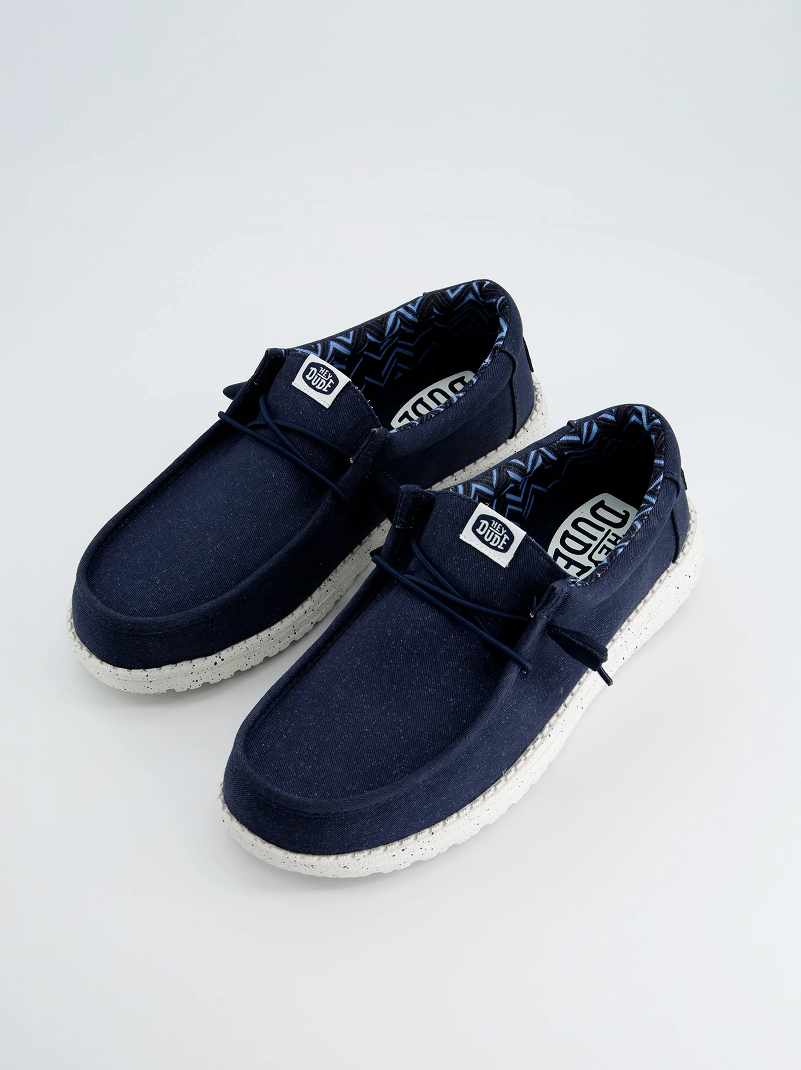 Mocasines Estilo Náutico Hey Dude Azul - Image 3