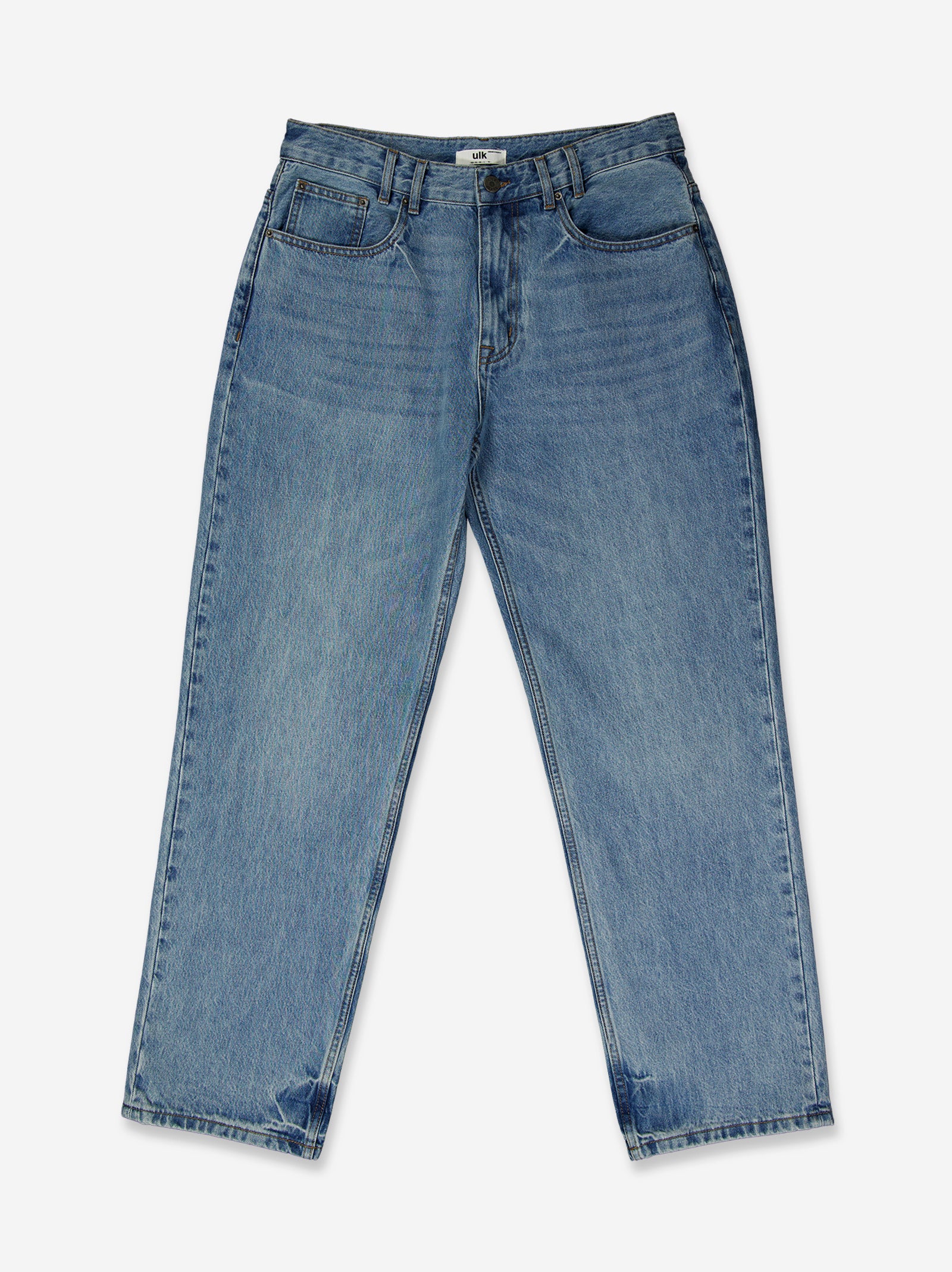 Jeans straight fit efecto lavado Thik - Image 3
