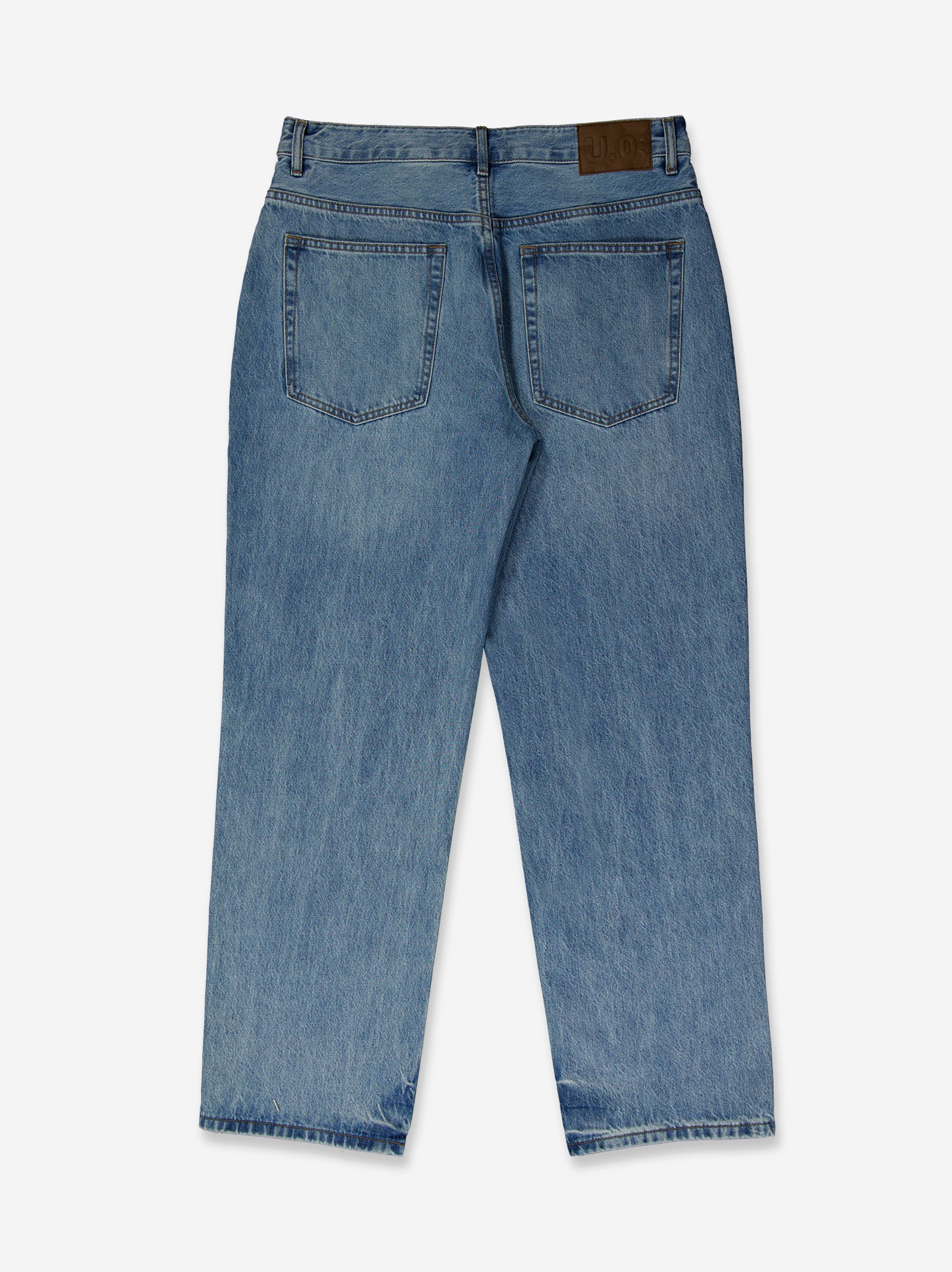 Jeans straight fit efecto lavado Thik - Image 5