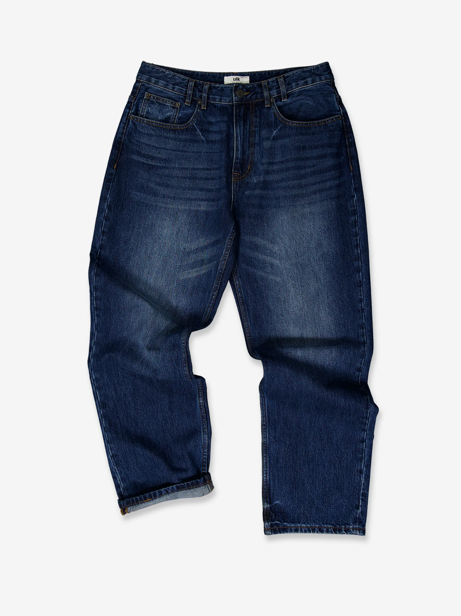 Jeans straight fit efecto lavado Thik - Image 3