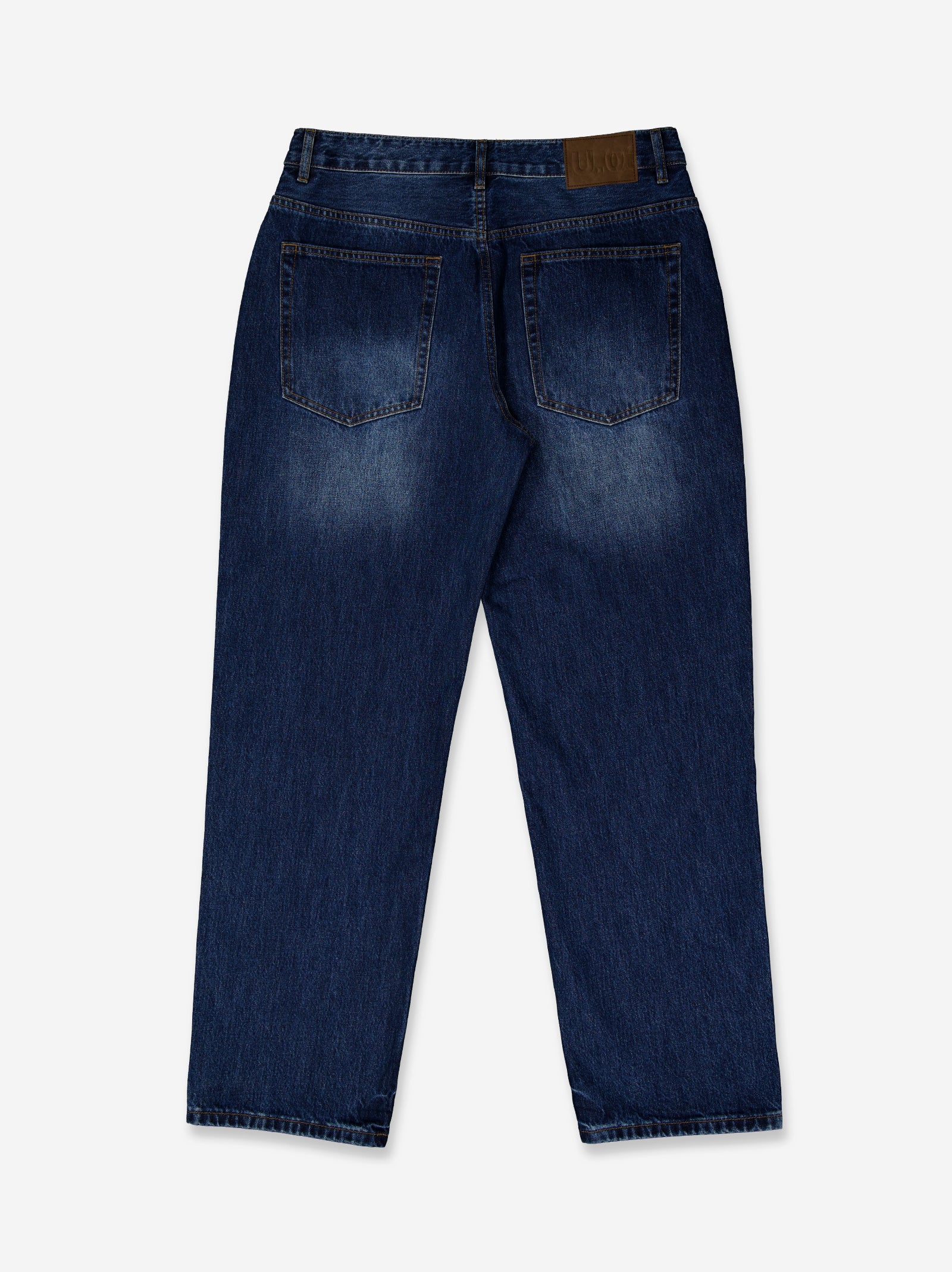 Jeans straight fit efecto lavado Thik - Image 5