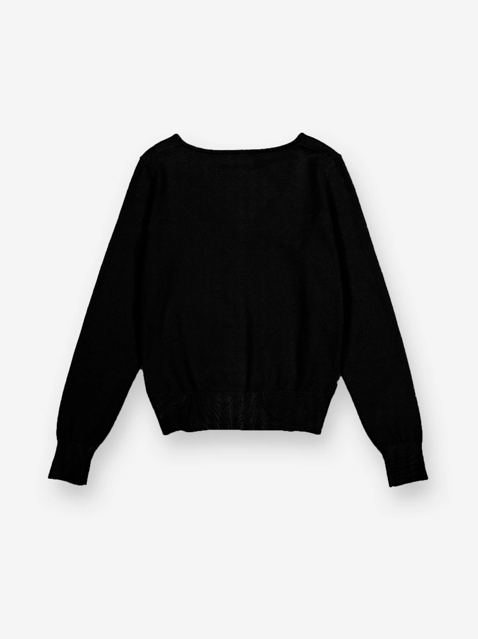 Jersey de punto con cuello en V Fae - Image 6
