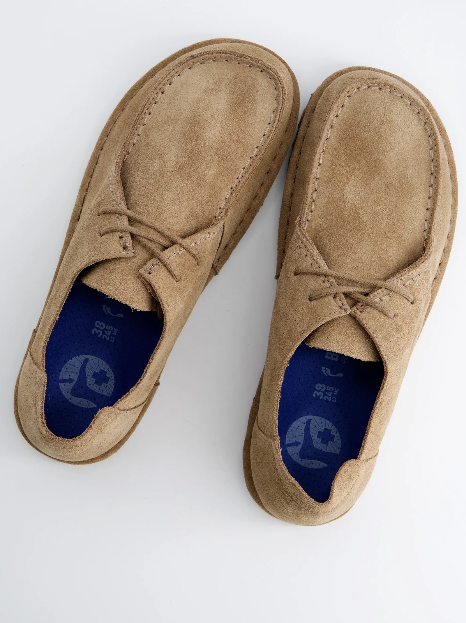 Zapato Barefoot - Birkenstock De Serraje Color Arena