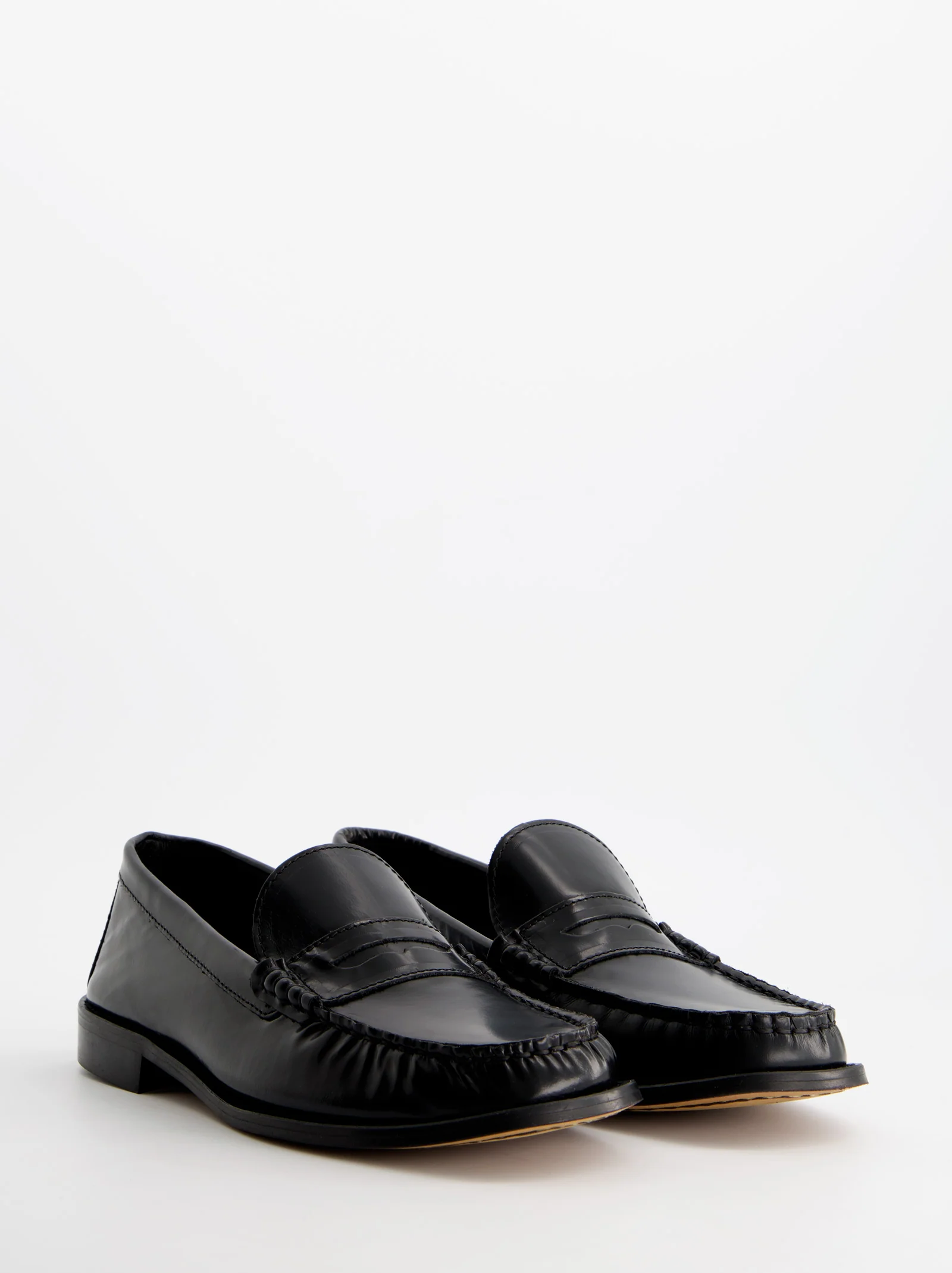 Mocasines de piel negros - ULK Bubby - Image 3