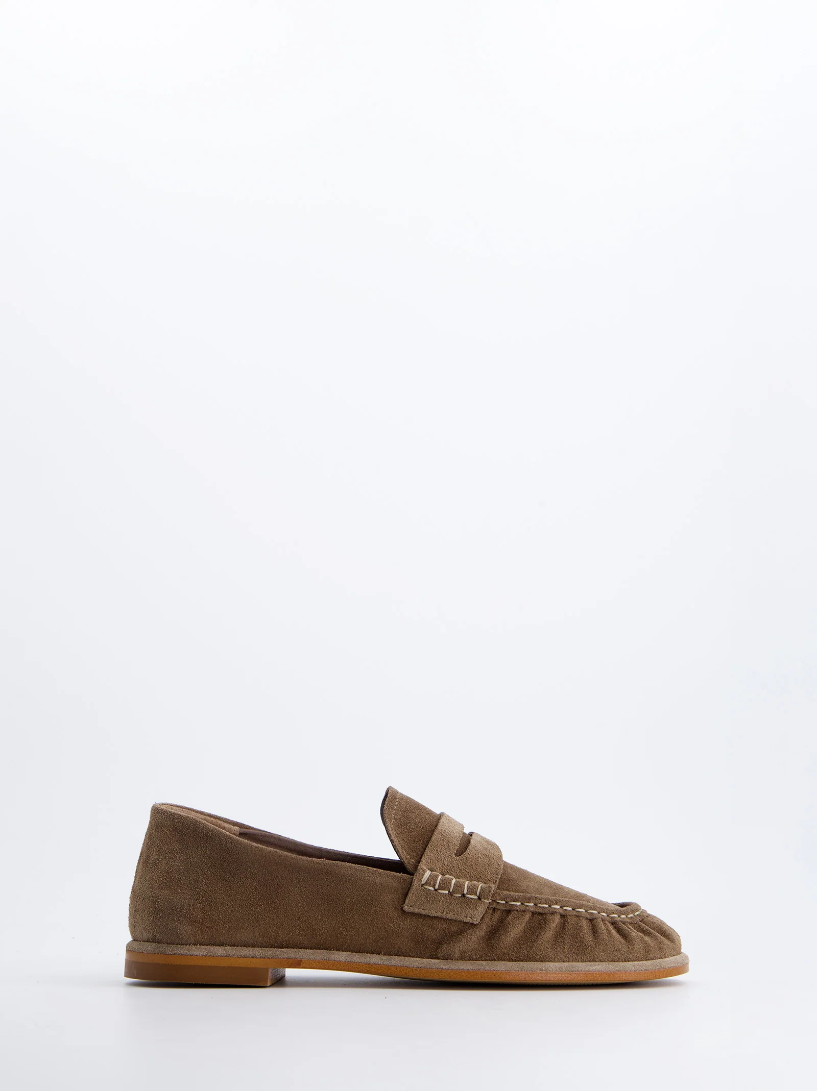 Mocasines De Serraje Taupe -Kassai - Image 2