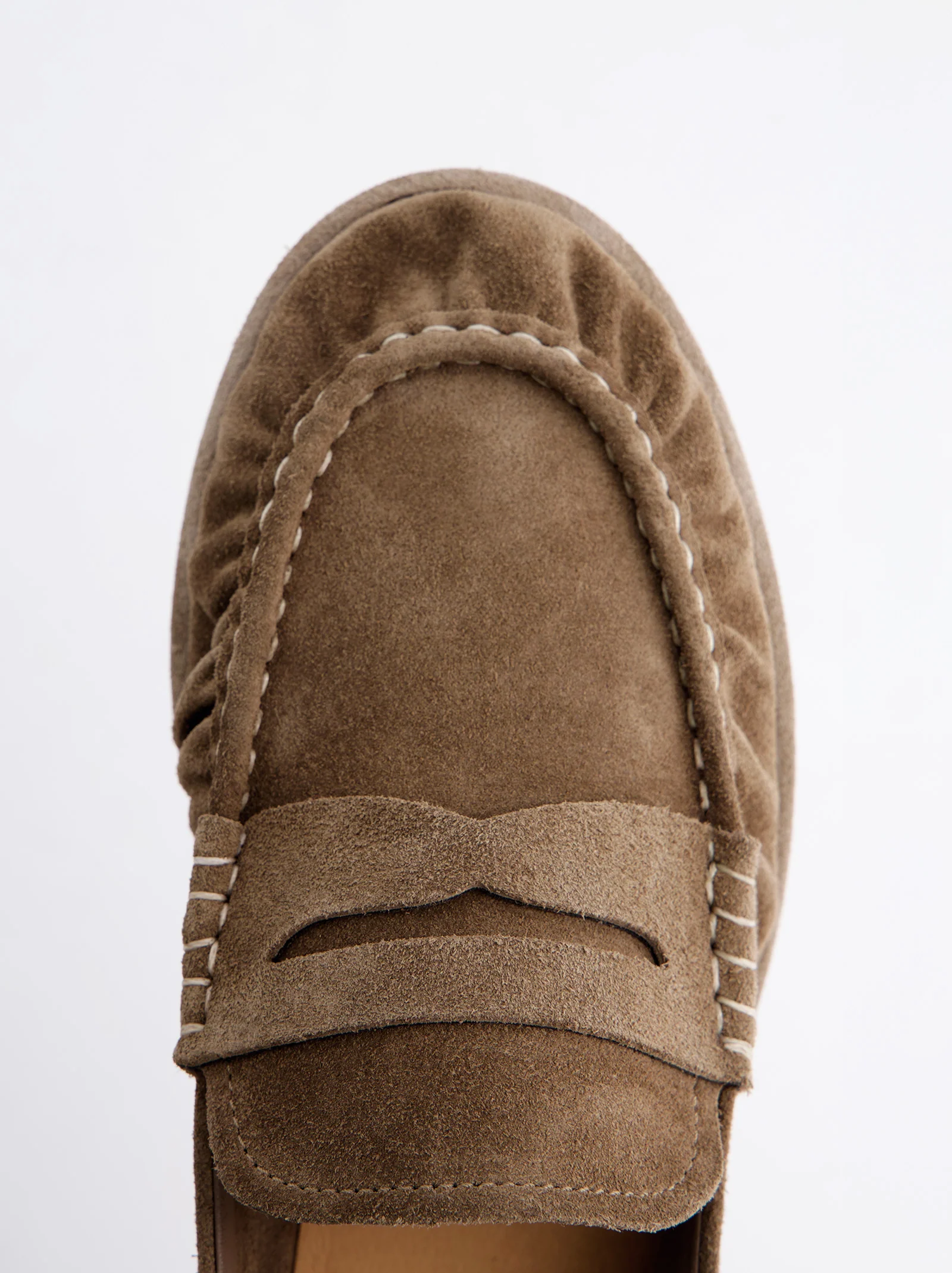 Mocasines De Serraje Taupe -Kassai - Image 4