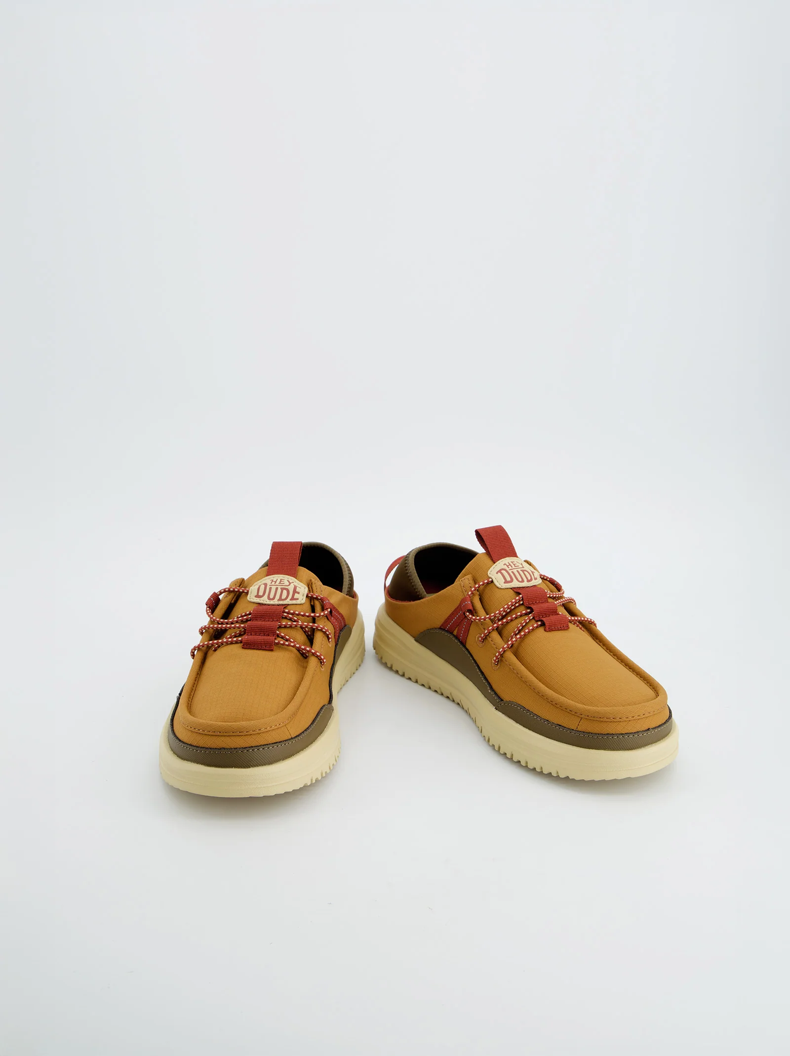 Mocasines Estilo Náutico Hey Dude Mostaza - Image 3