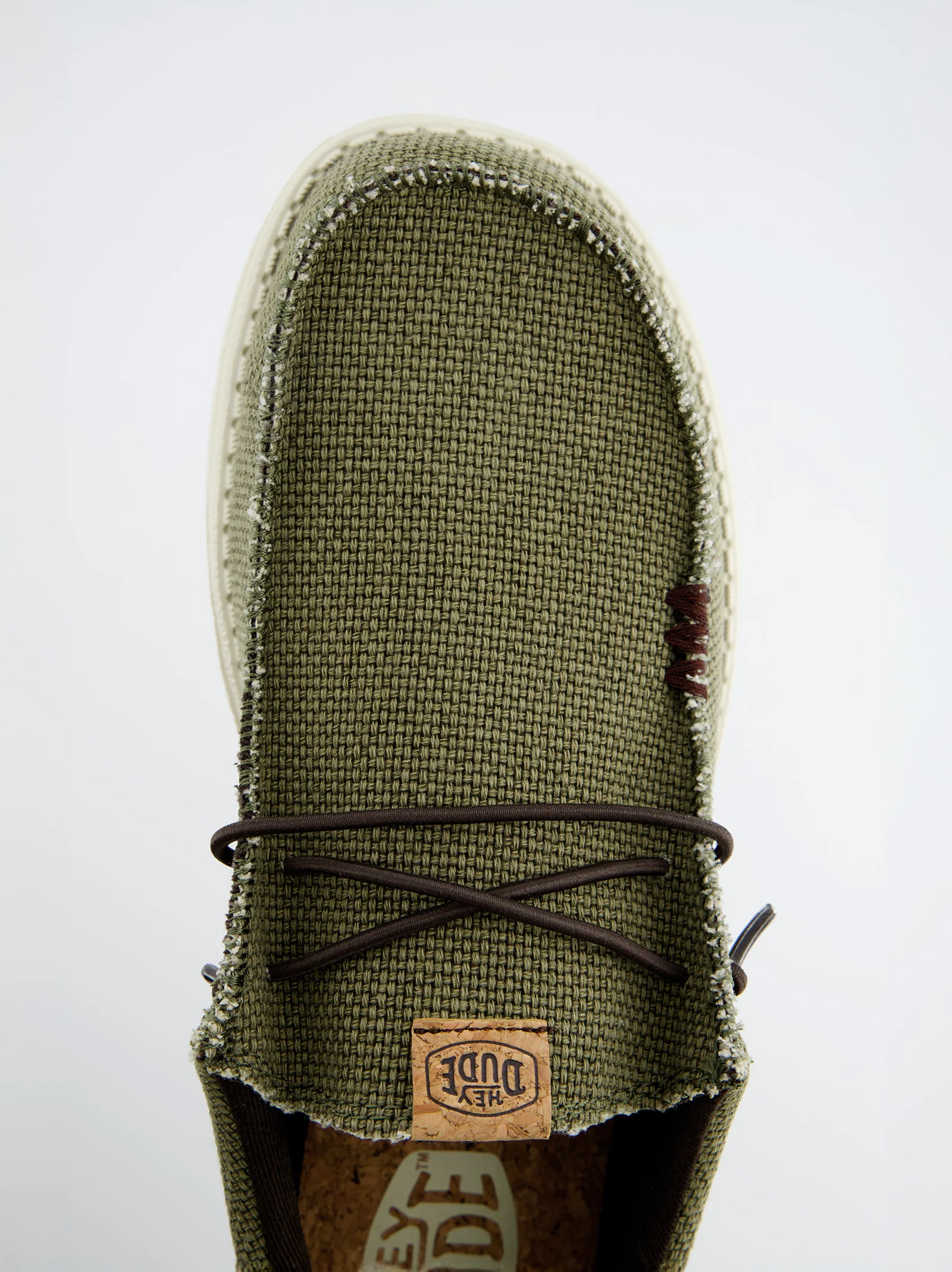Mocasines Estilo Náutico Hey Dude Verde - Image 3