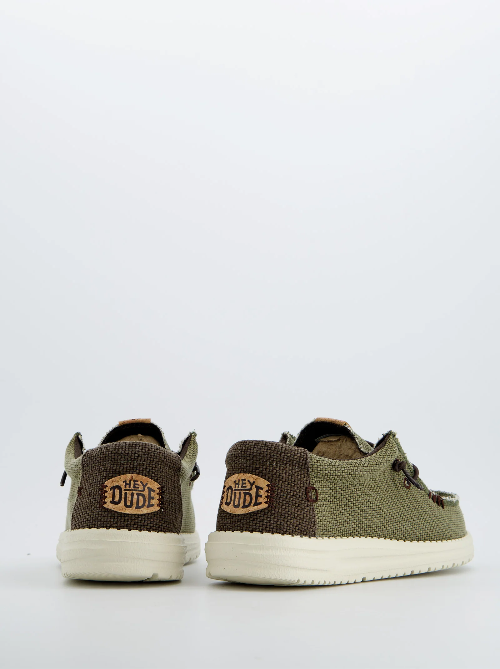 Mocasines Estilo Náutico Hey Dude Verde - Image 4