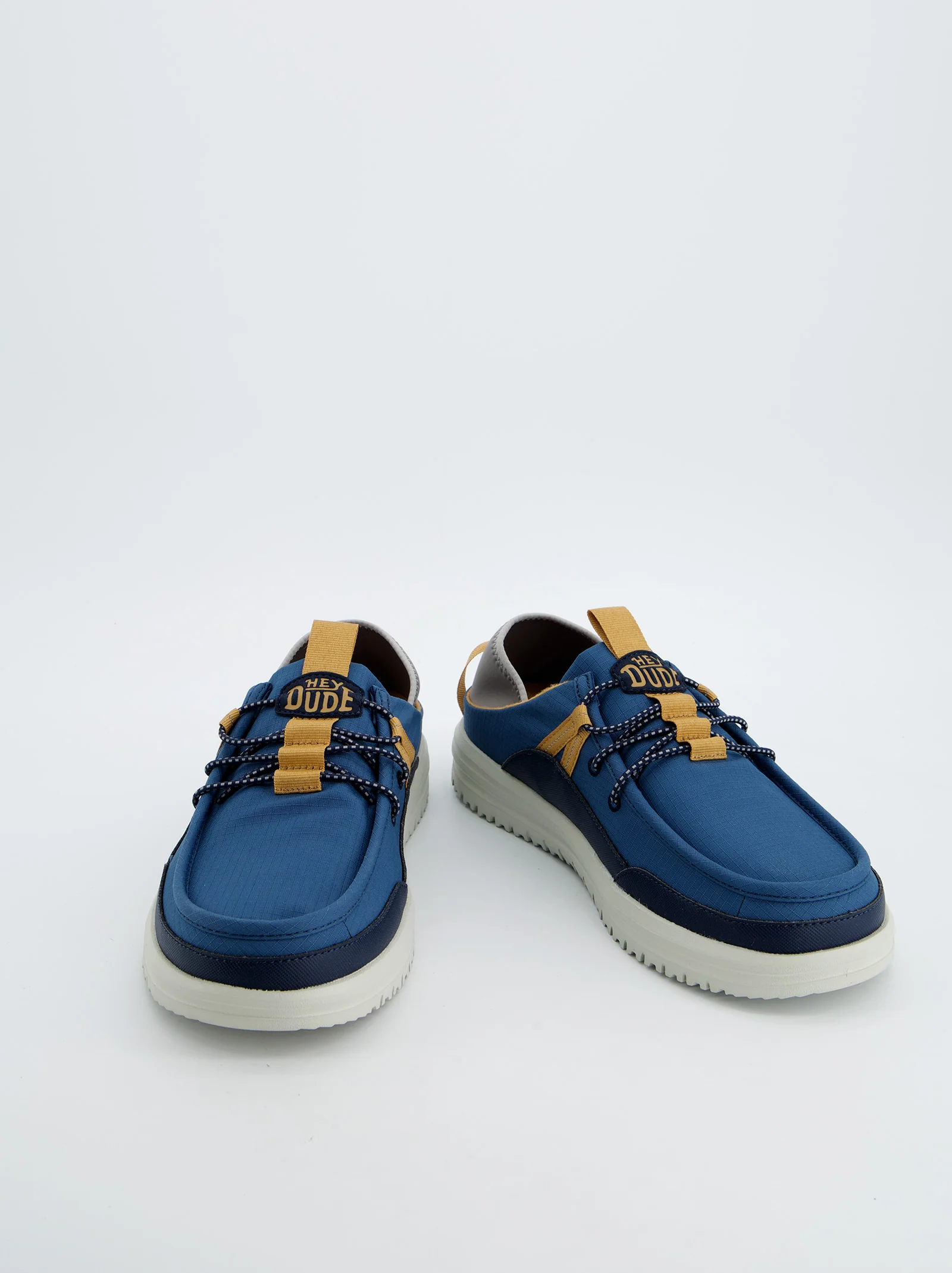 Mocasines Estilo Náutico Hey Dude Wally Azul - Image 2