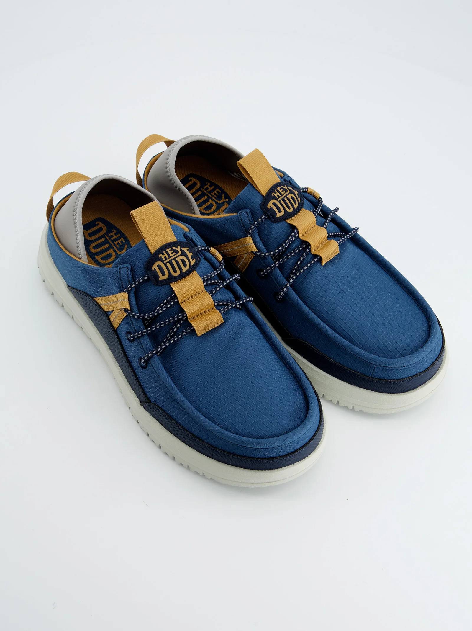 Mocasines Estilo Náutico Hey Dude Wally Azul - Image 4
