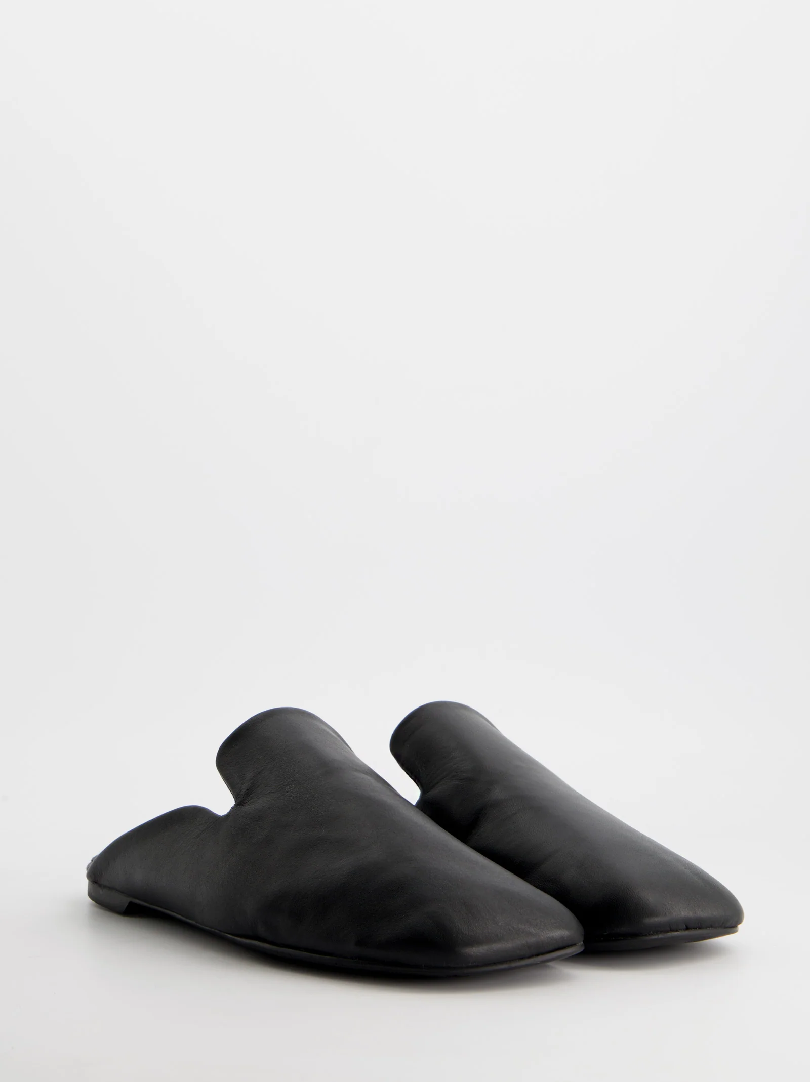 Mocasines mule de piel negros - Rakesh - Image 3