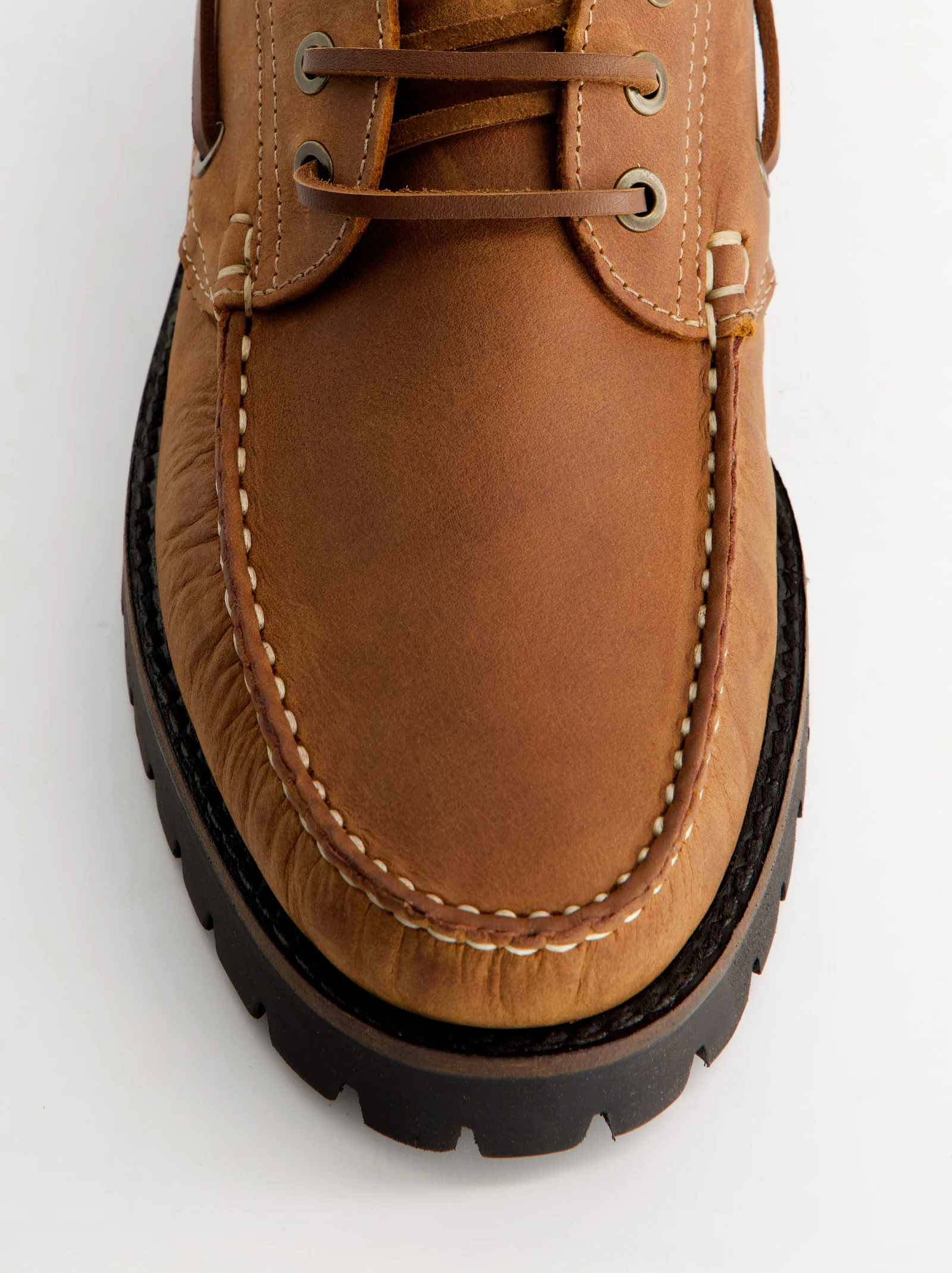 Mocasines náuticos de piel para mujer - ULK Veleta - Image 4