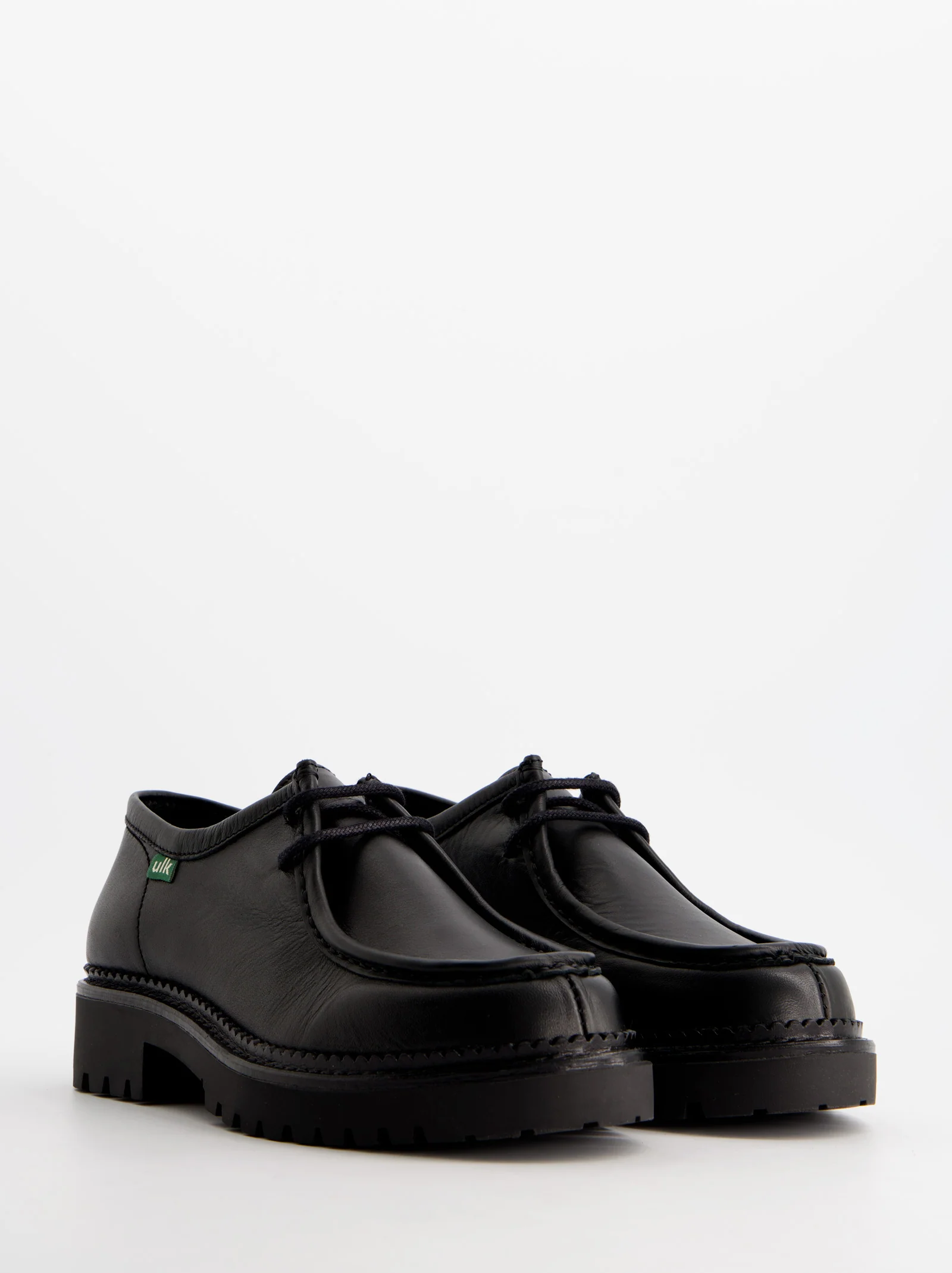 Mocasines negros de piel para hombre - Molly - Image 3