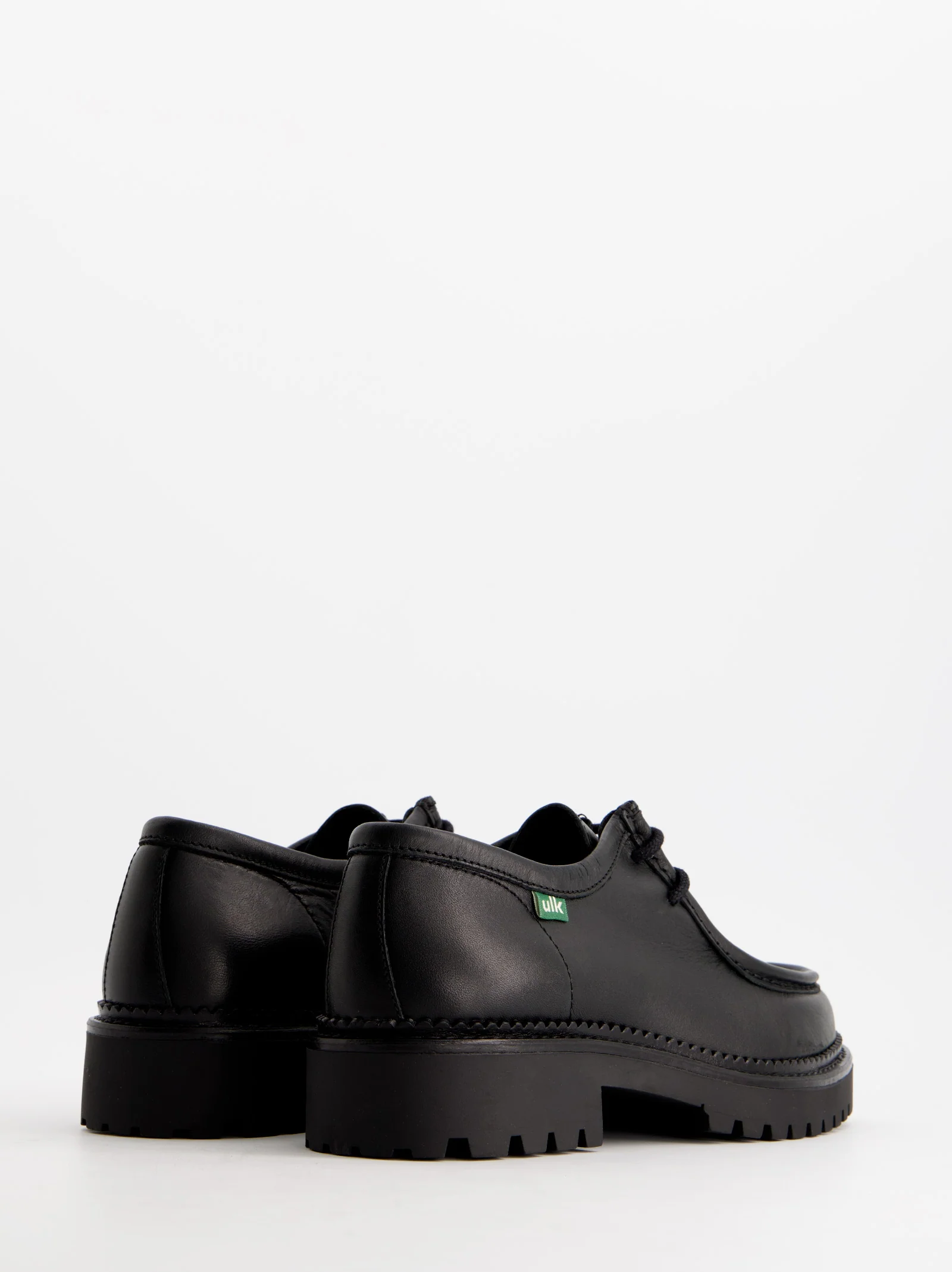 Mocasines negros de piel para mujer - ULK Molly - Image 5