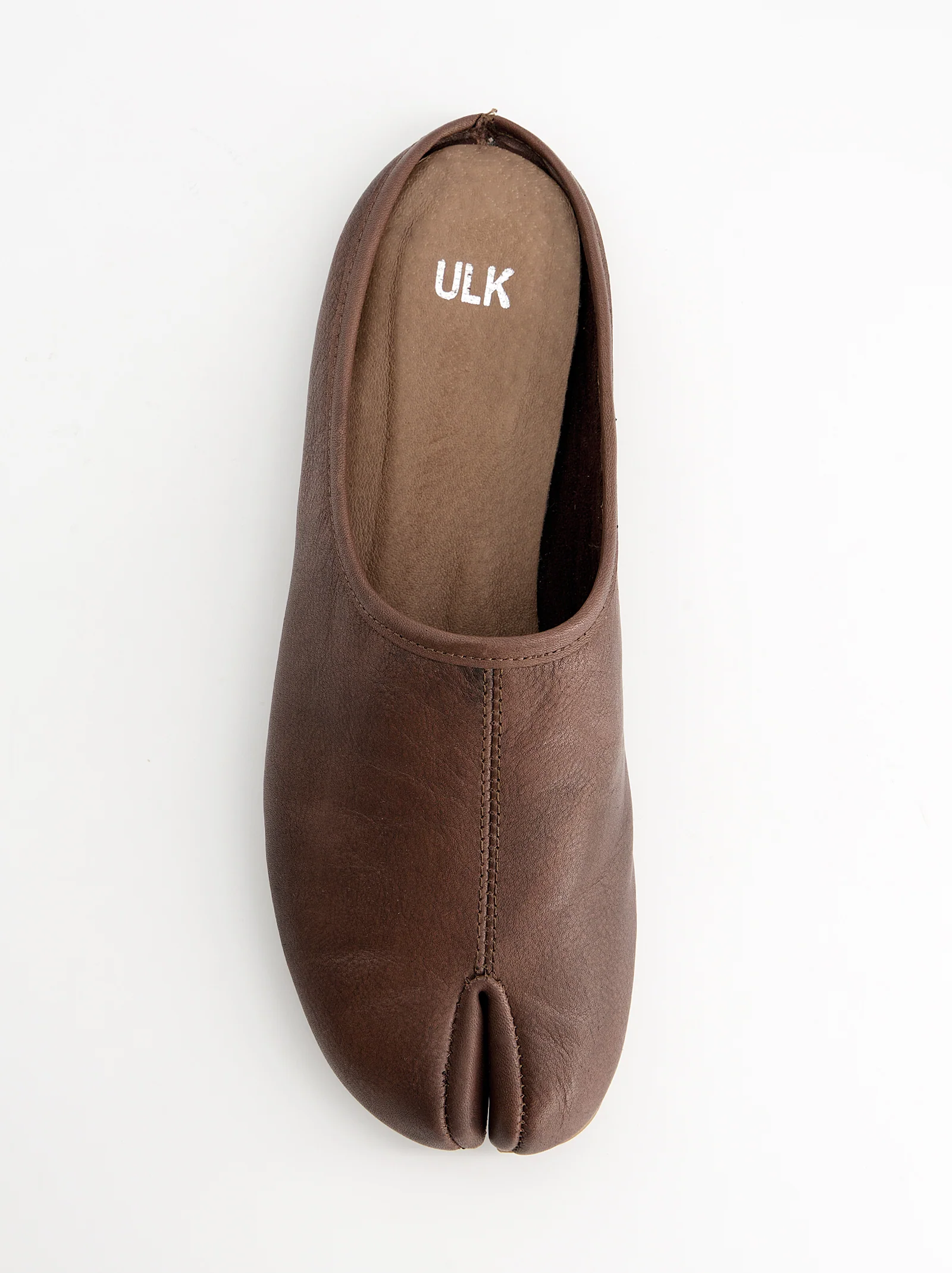 Mules tabi en piel marrón - Casablanca - Image 4