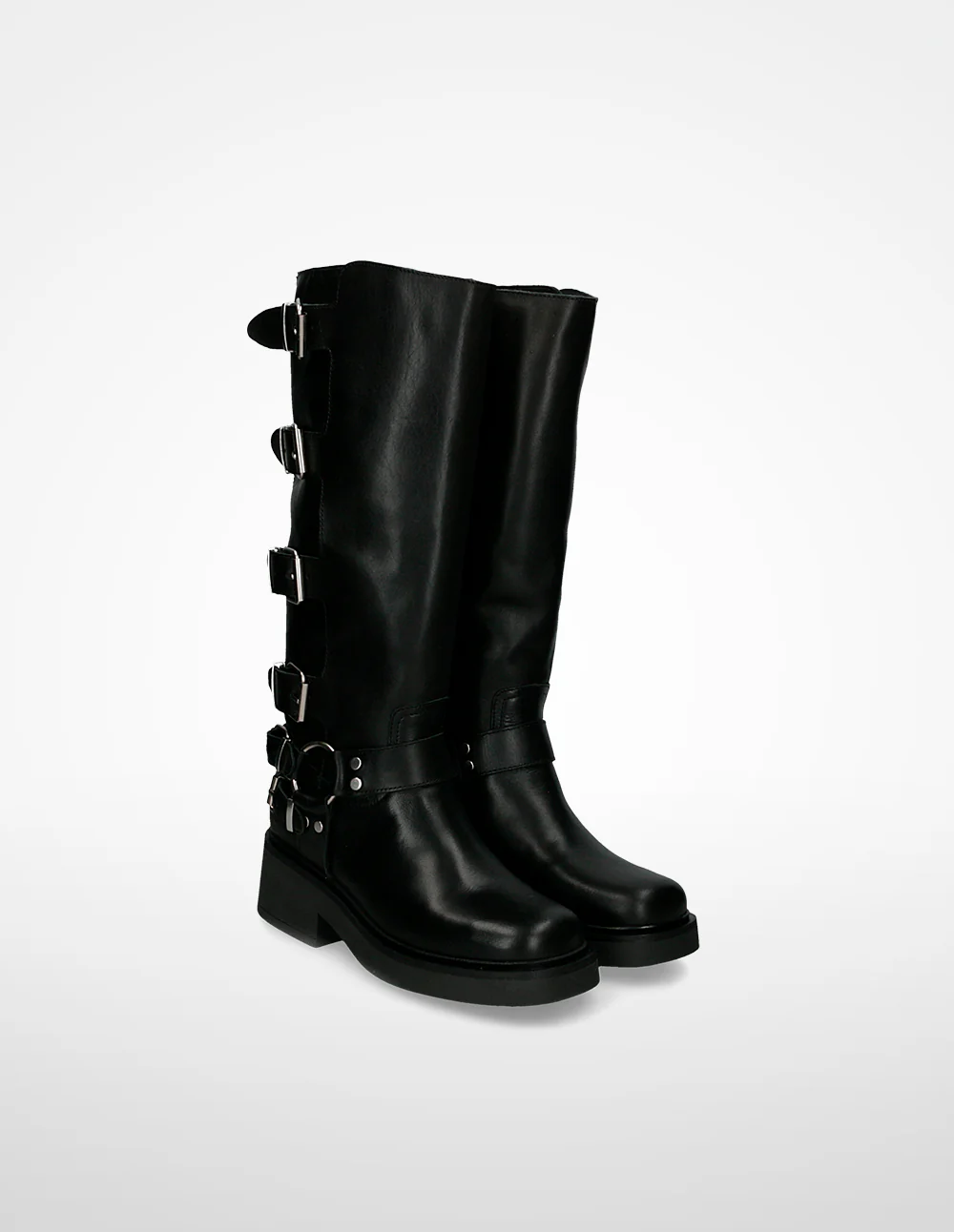 Musse & Cloud by Ulanka Cross vip - Bota biker de piel - Image 2