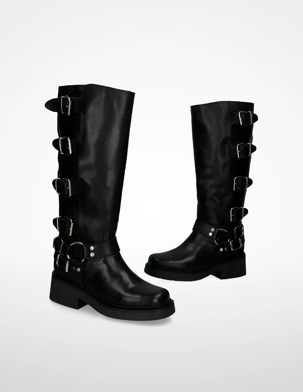 Musse & Cloud by Ulanka Cross vip - Bota biker de piel - Image 3