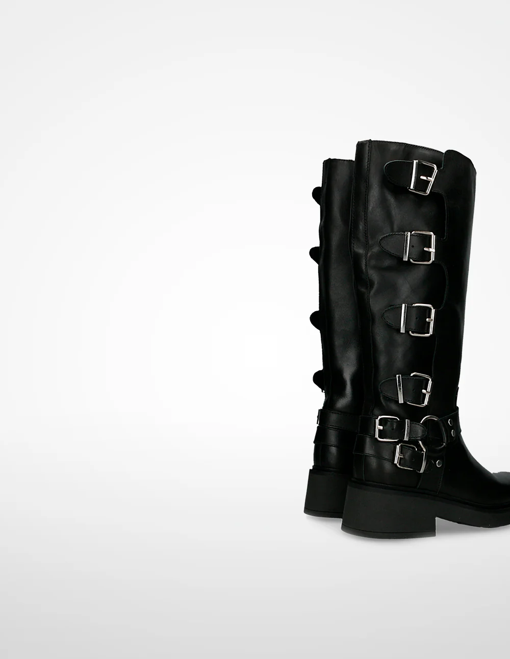 Musse & Cloud by Ulanka Cross vip - Bota biker de piel - Image 4