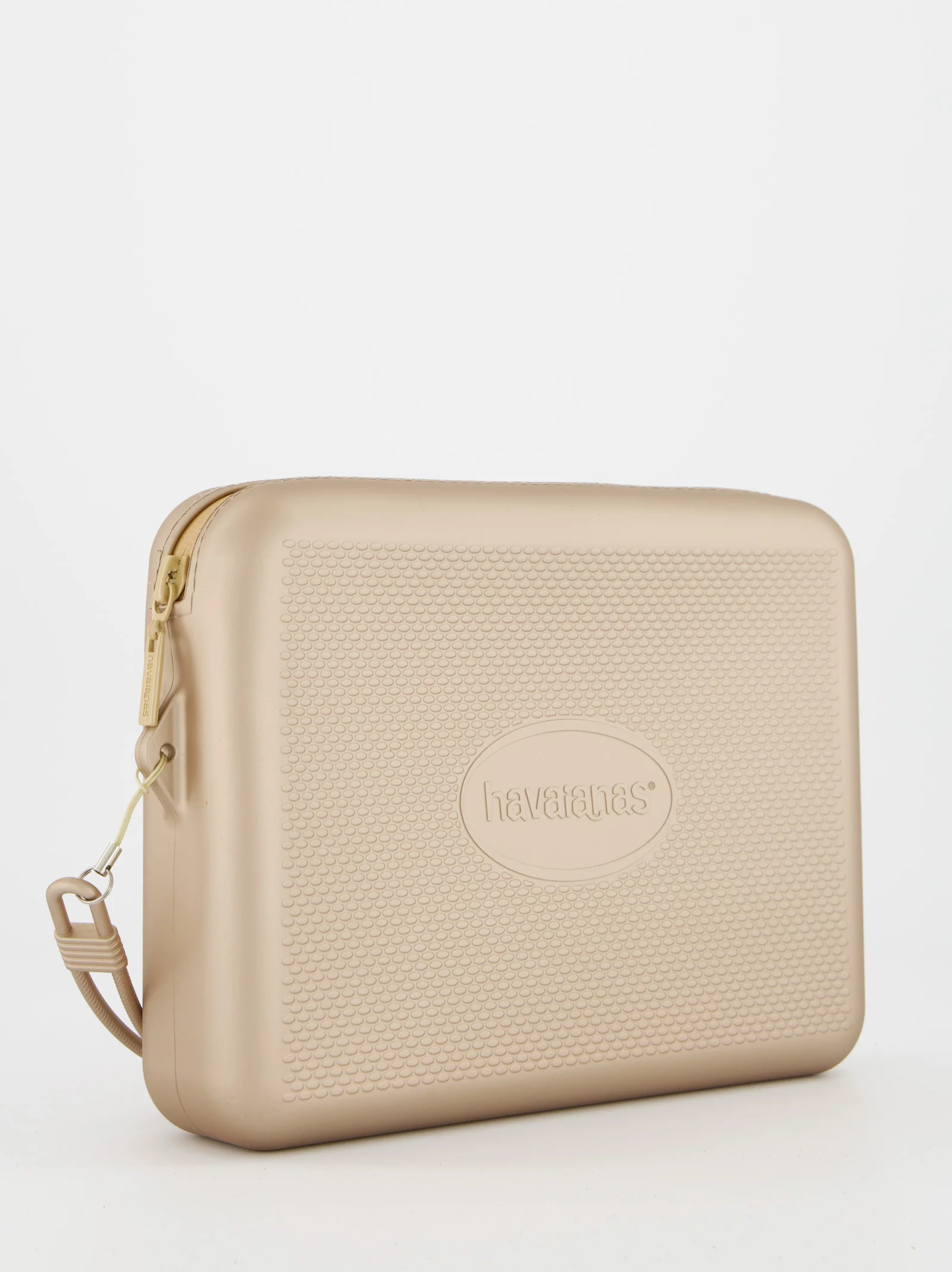 Neceser de goma dorado de Havaianas - Image 2