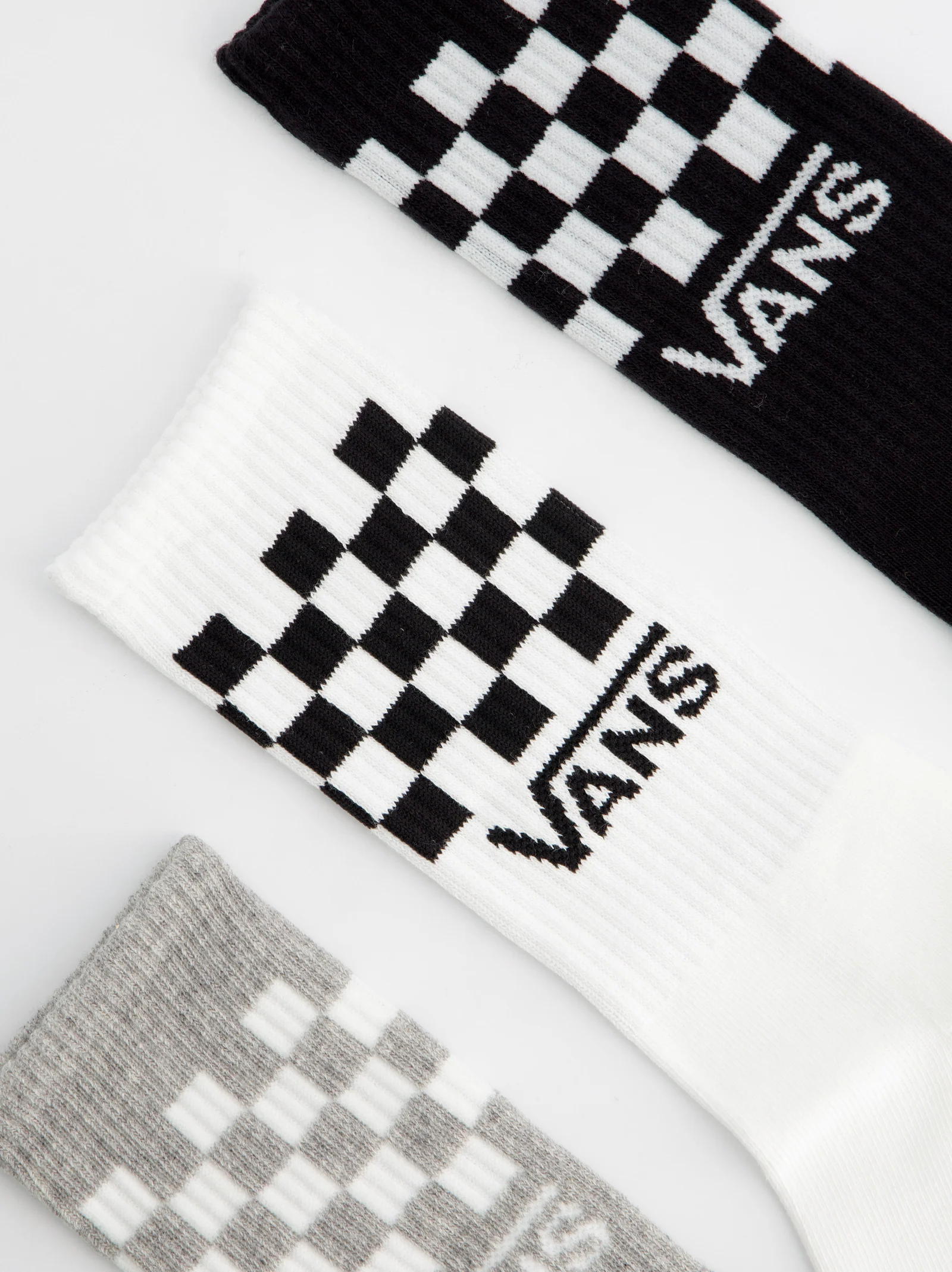 Pack de tres calcetines altos - Vans Classic Crew - Image 2