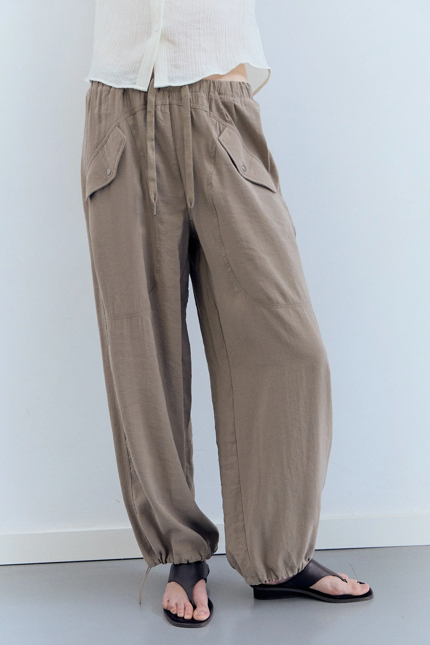 Pantalón Fluido con cordón - Eve - Image 2