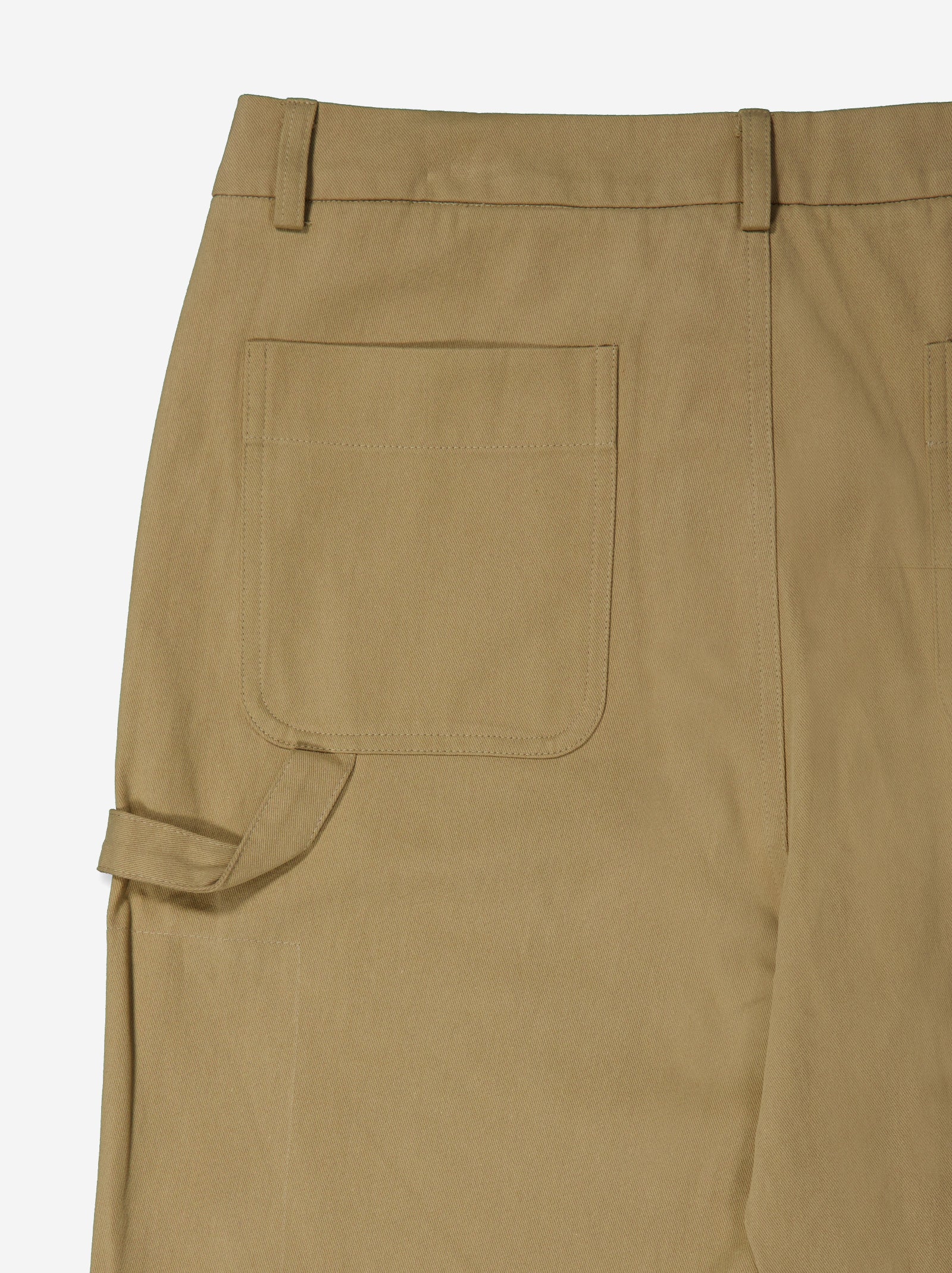 Pantalón recto de vestir en color beige - Carpenter - Image 4