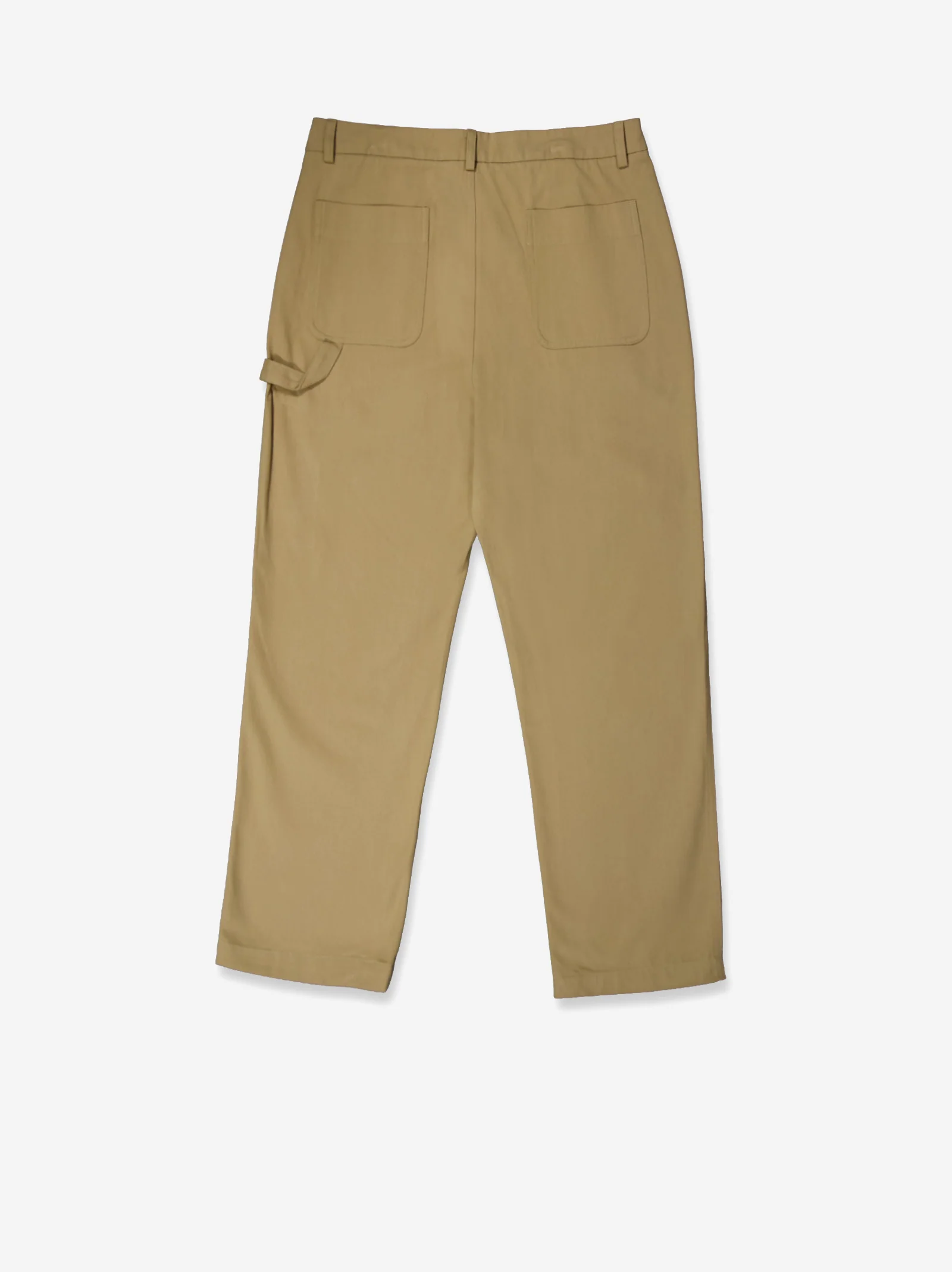 Pantalón recto de vestir en color beige - Carpenter - Image 5