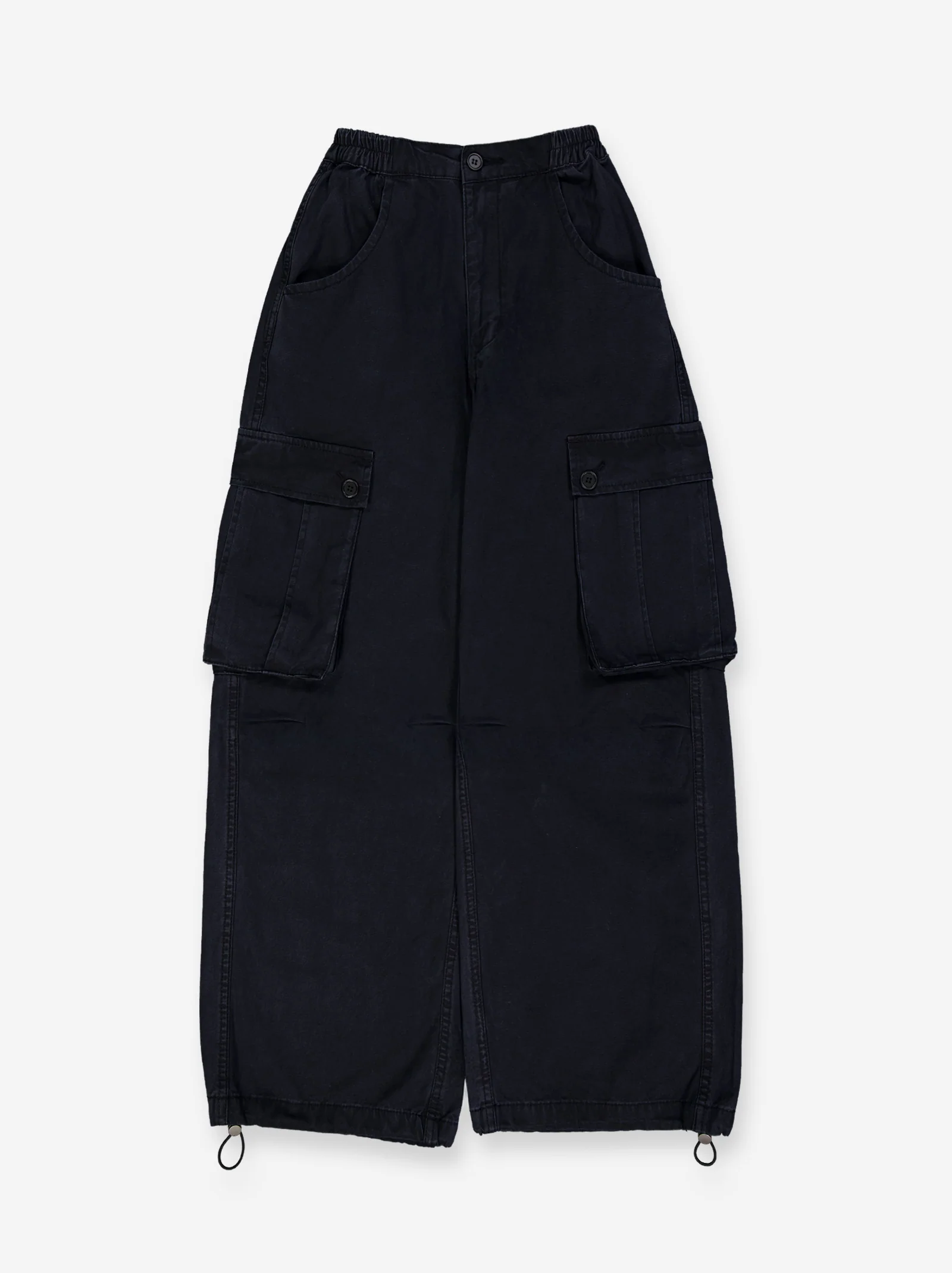 Pantalones cargo baggy ajustables - Cofee - Image 2