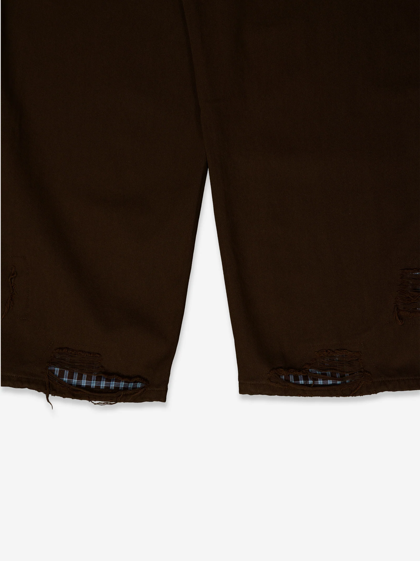 Pantalones relaxed fit con detalles de roturas Rouchy - Image 6