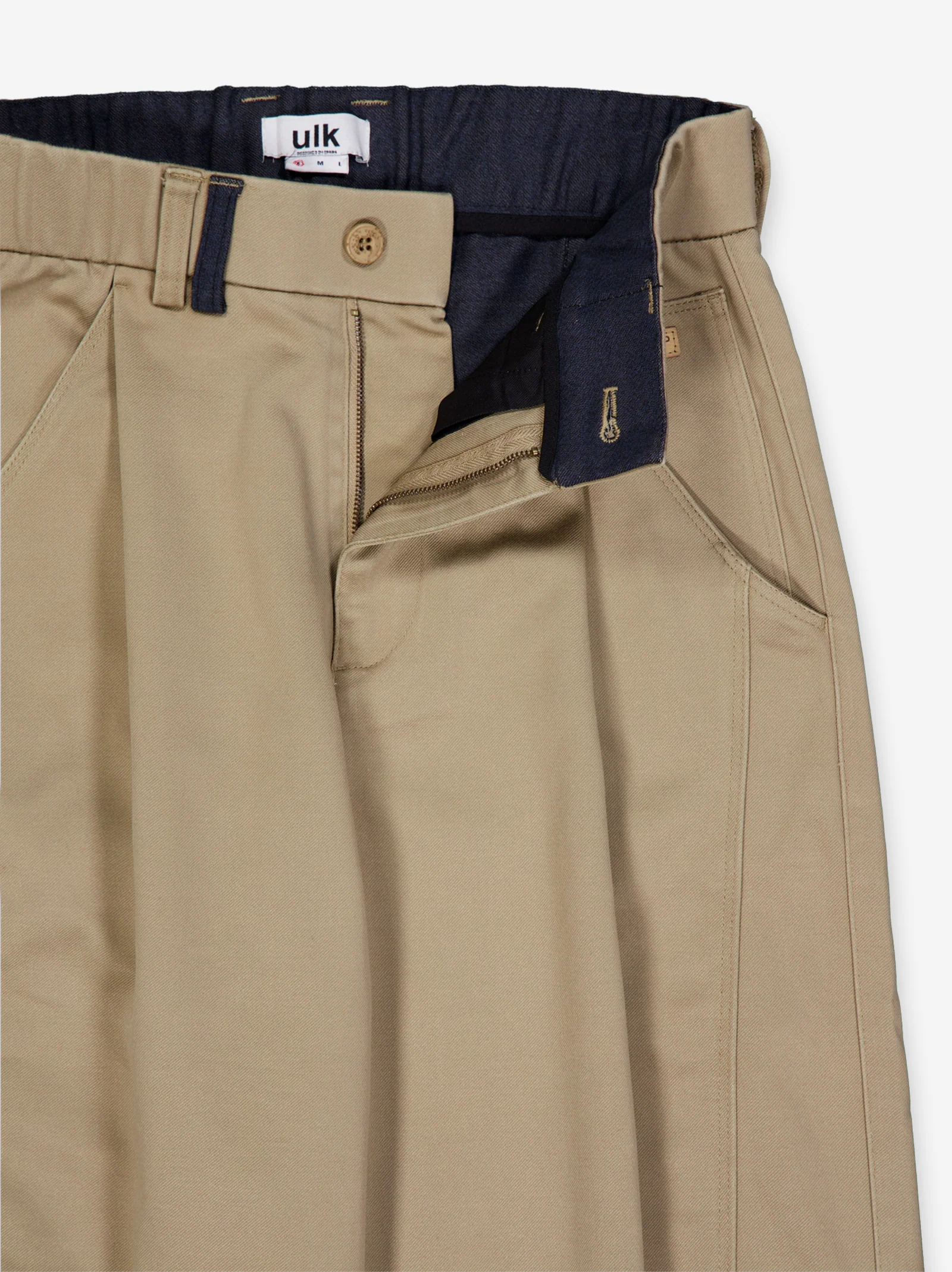 Pantalones relaxed fit con pinzas - Montreal - Image 3
