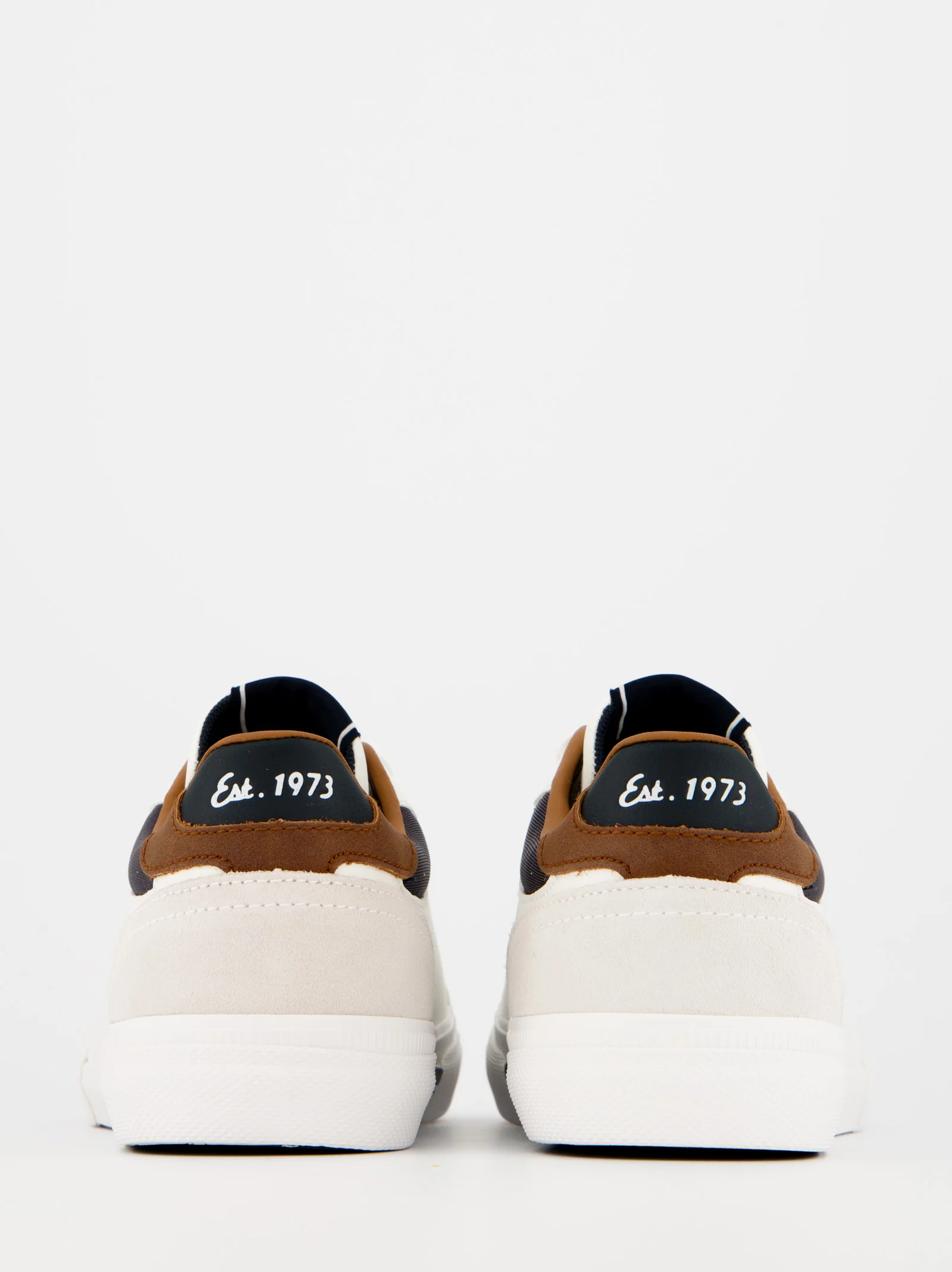 Zapatillas blancas para hombre con detalles en ante Pepe Jeans - Image 5