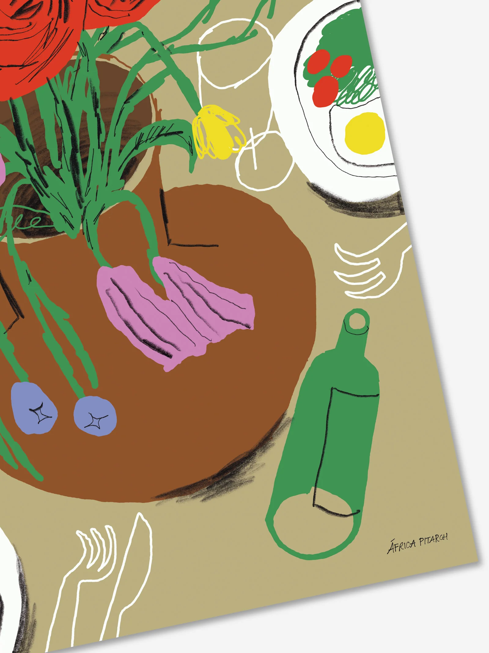Póster Florero - África Pitarch x ULK Workshop - Image 2
