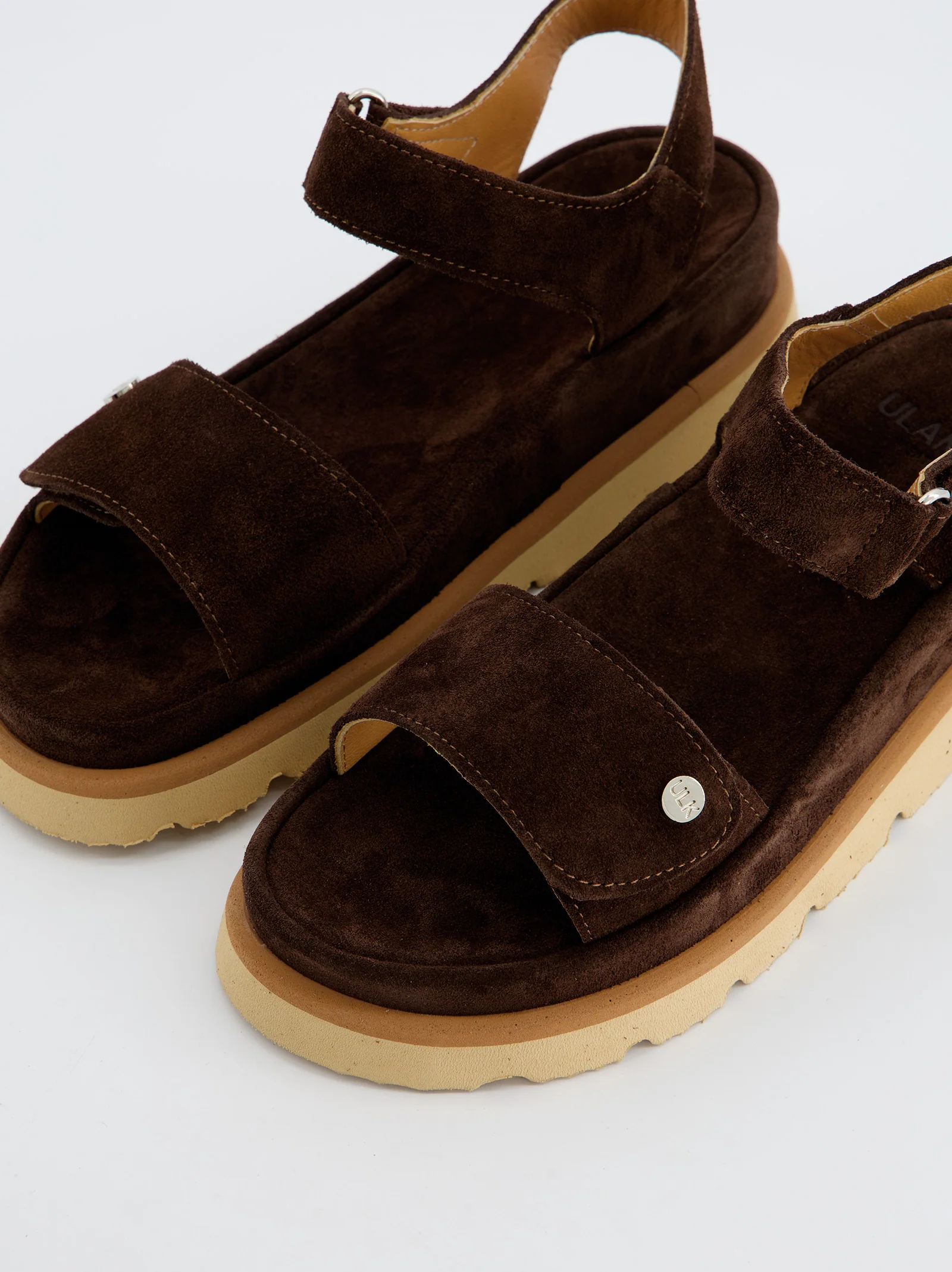 Sandalias De Serraje Marrón - Carlota - Image 4