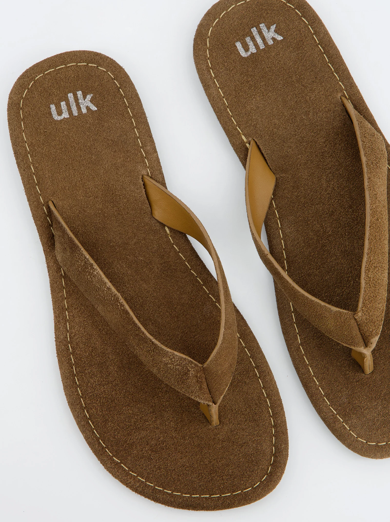 Sandalias De Serraje Taupe - Saturno - Image 3