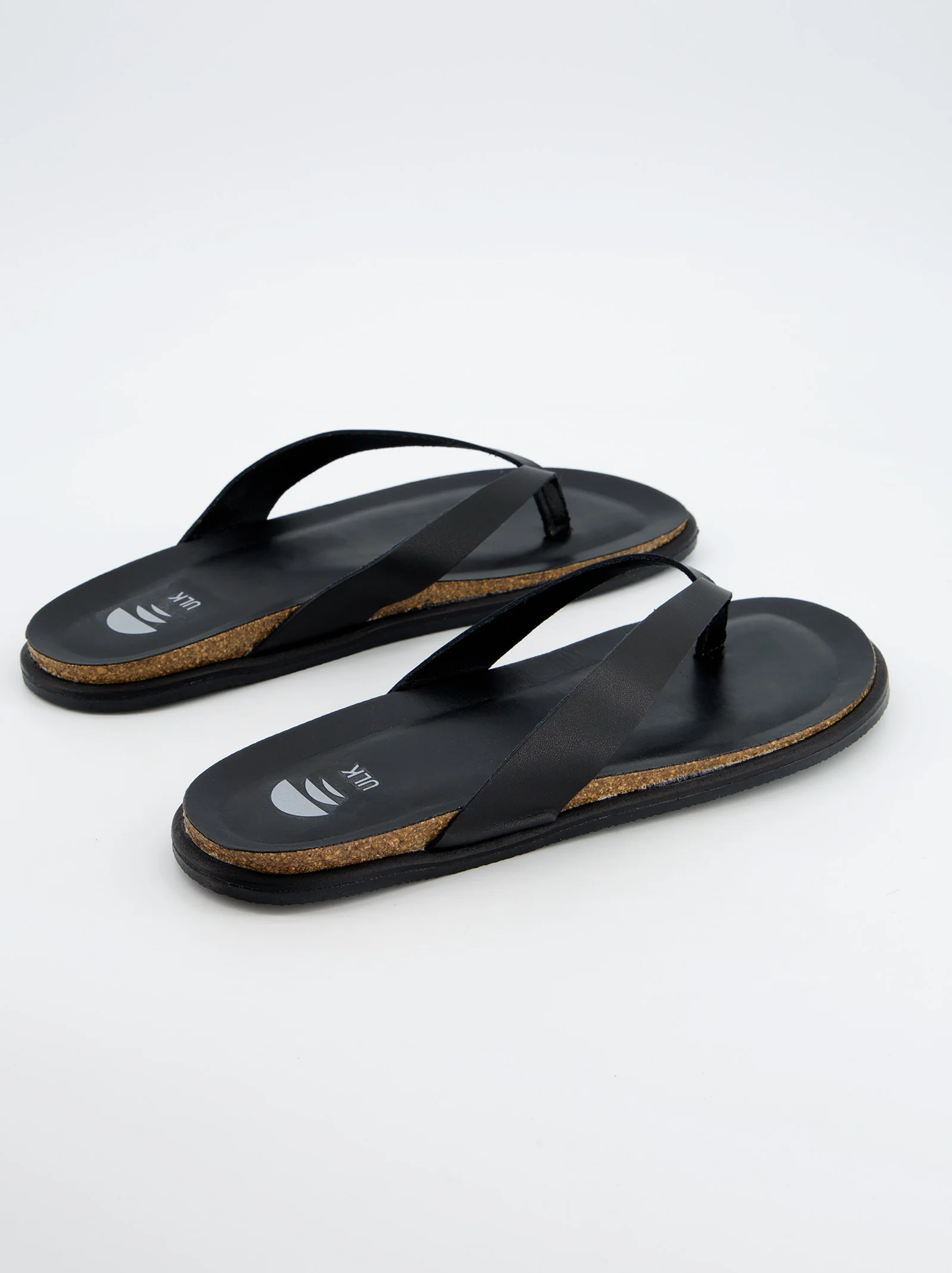 Sandalias Negras De Piel - Saim - Image 2