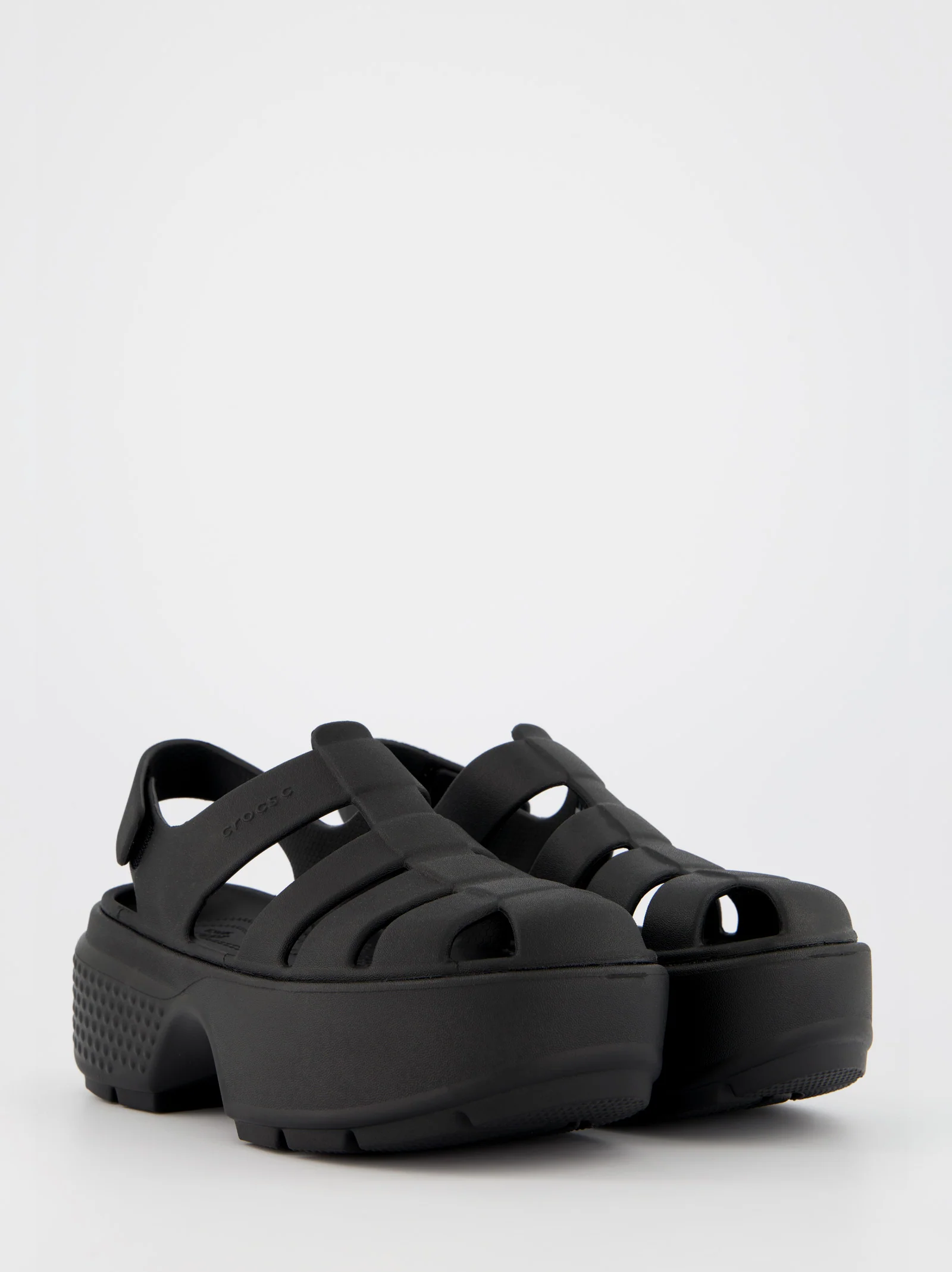 Sandalias cangrejeras de goma con plataforma Crocs - Image 5
