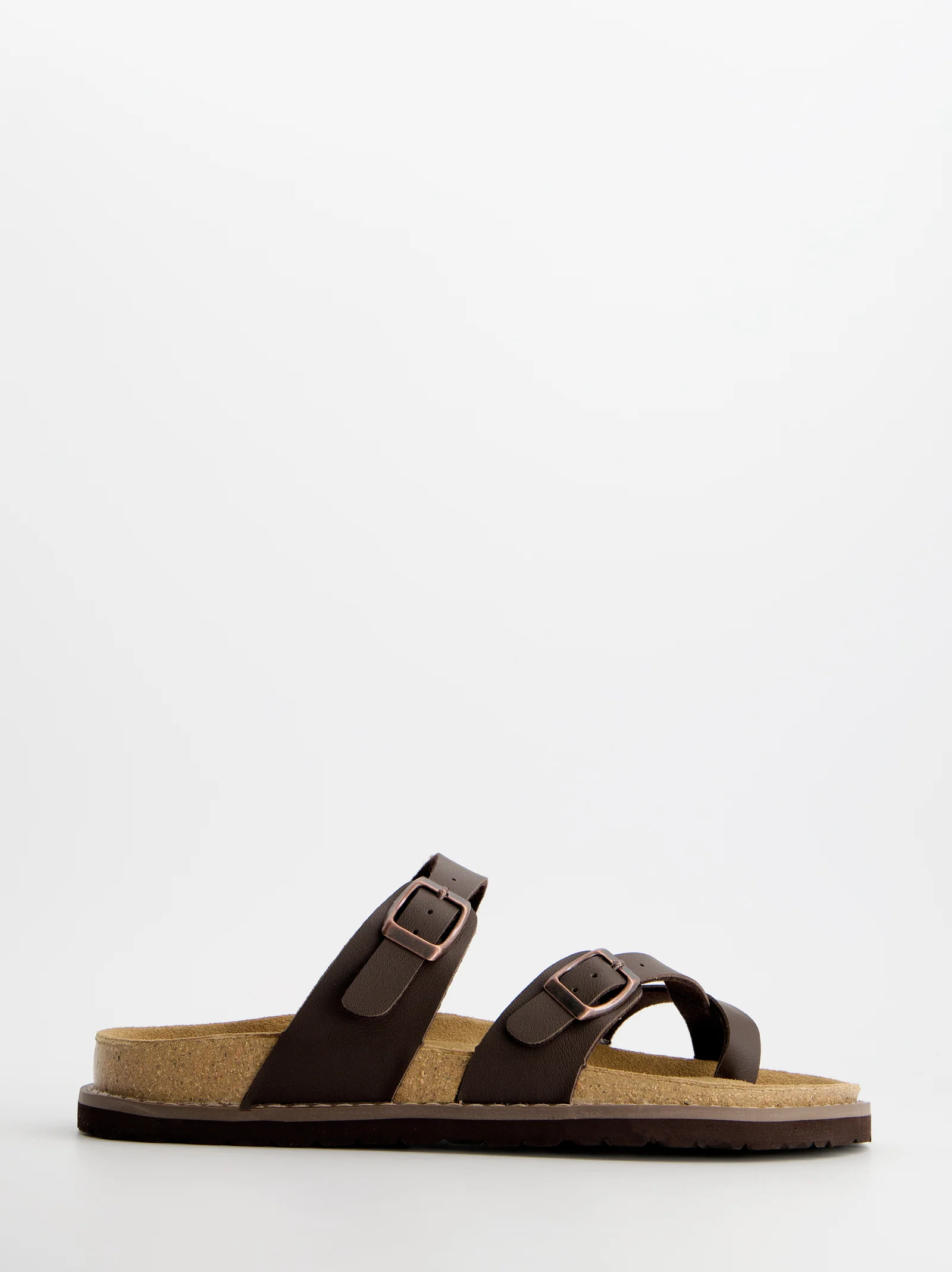 Sandalias de doble hebilla con posición de dedo - Yuma
