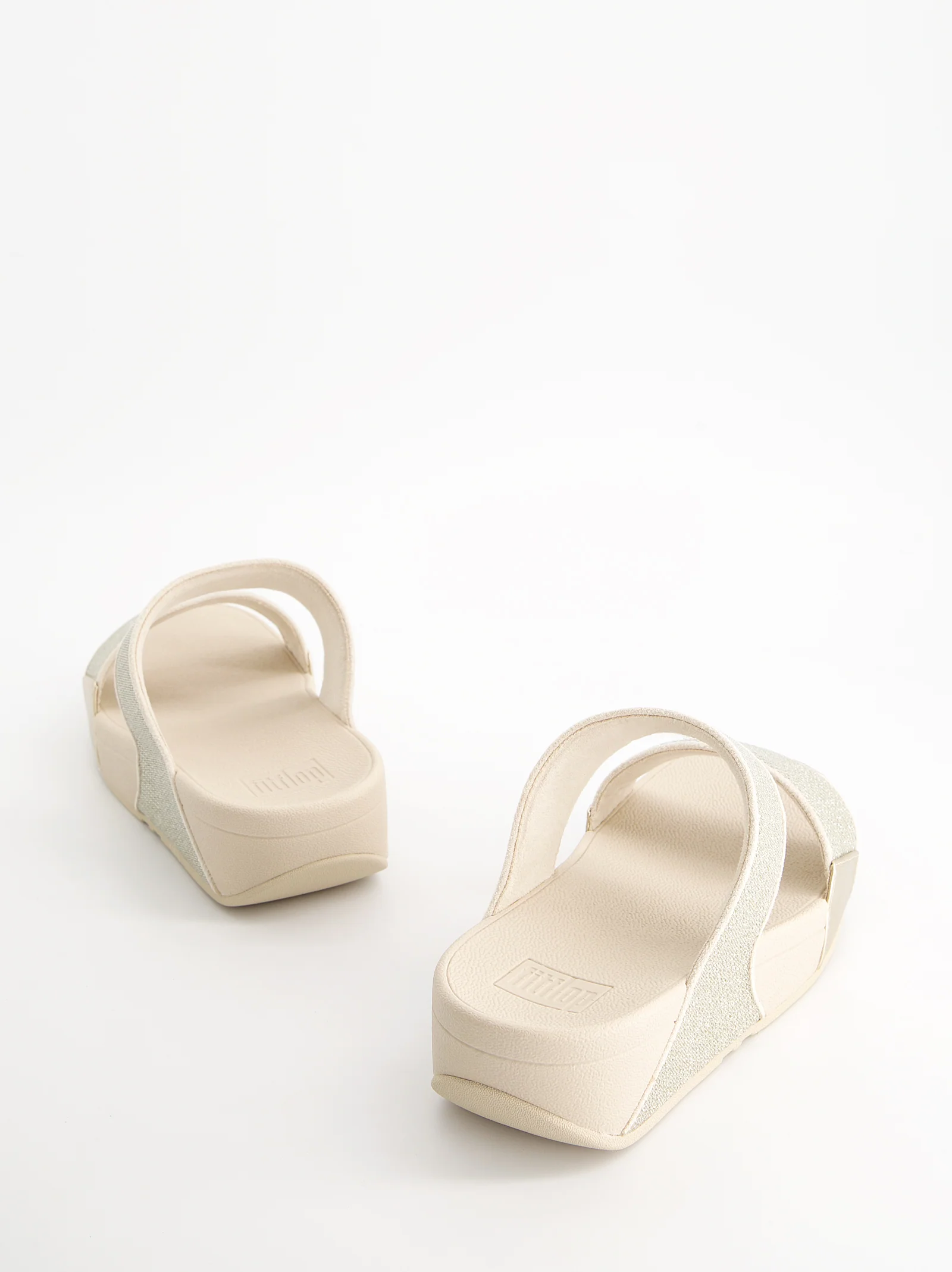Sandalias de doble tira acabado glitter - Fitflop Lulu Shimmerglitz - Image 3